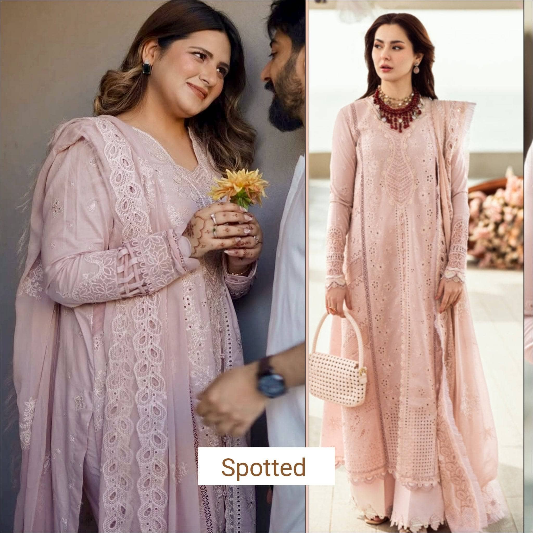 Spotted in Qalamkar Sahil Luxury Lawn 25/FK-10 ZOE