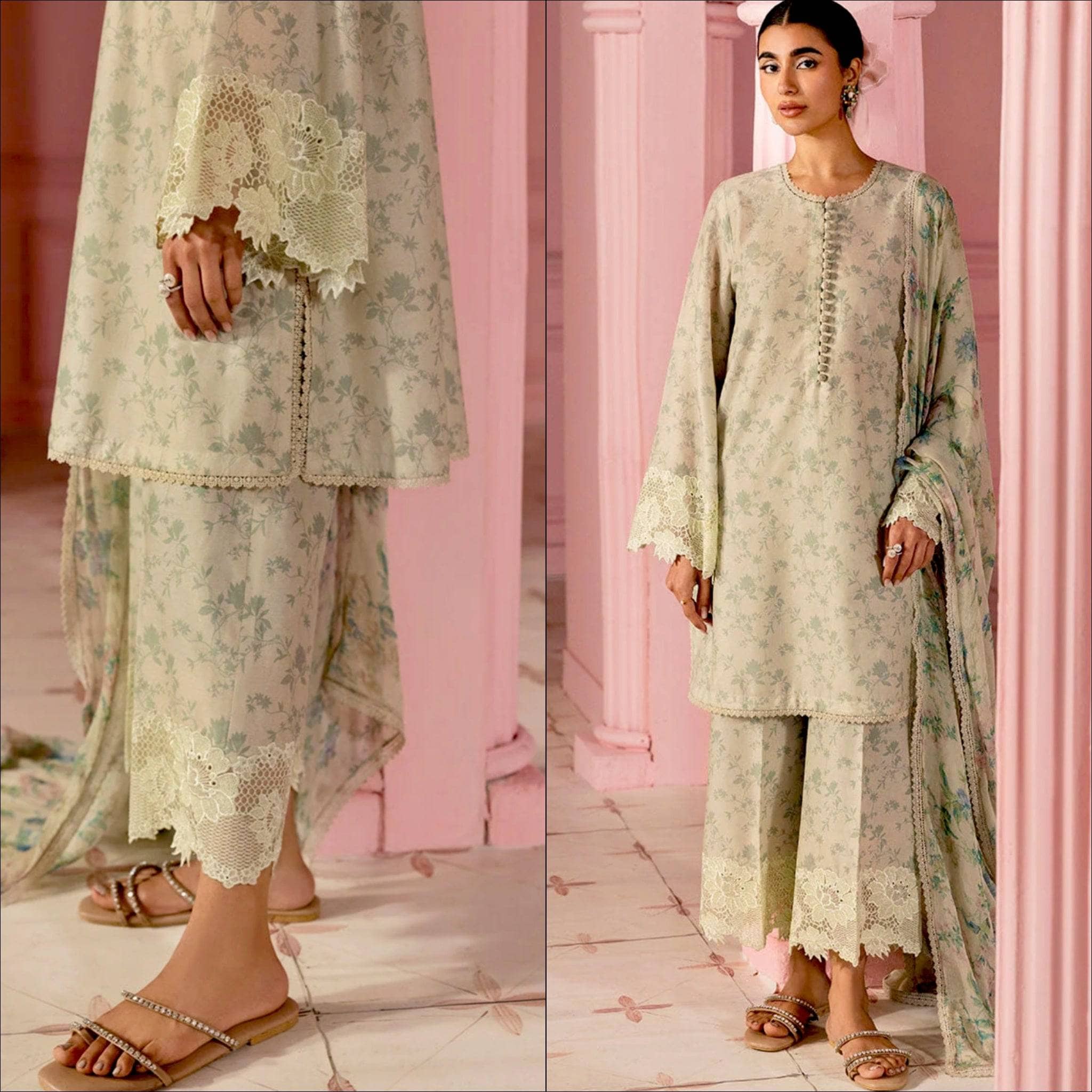 Cross Stitch Premium Lawn 25/Sage Gleam