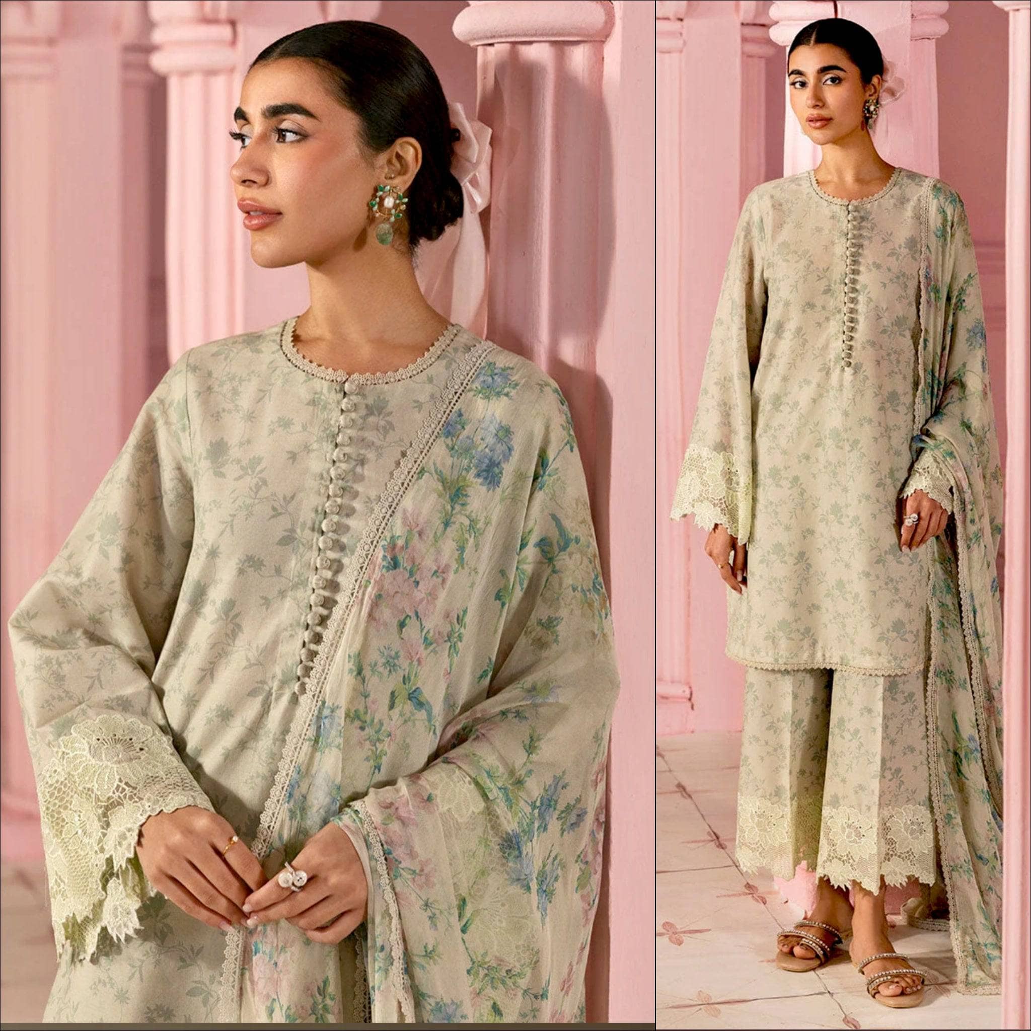 Cross Stitch Premium Lawn 25/Sage Gleam