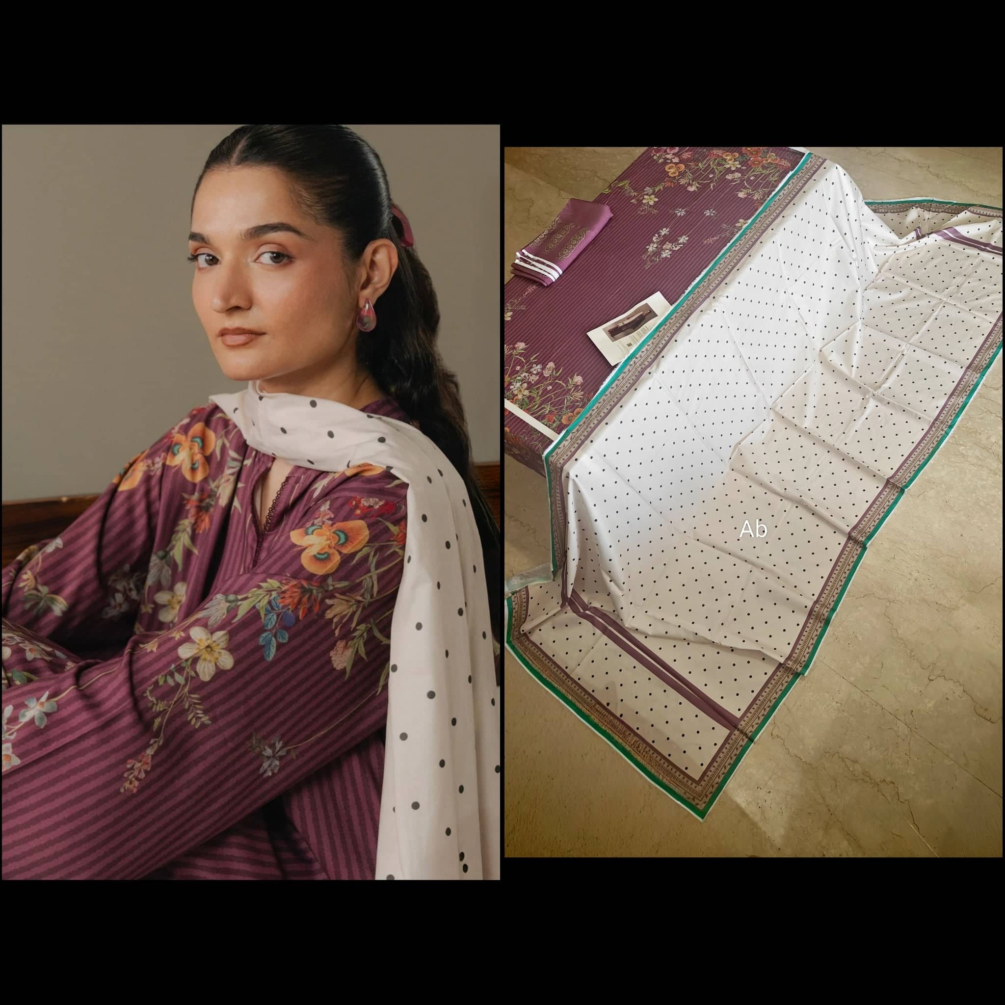 Zara Shahjahan Coco Prints 25/Vol 5/Amber Days 1A