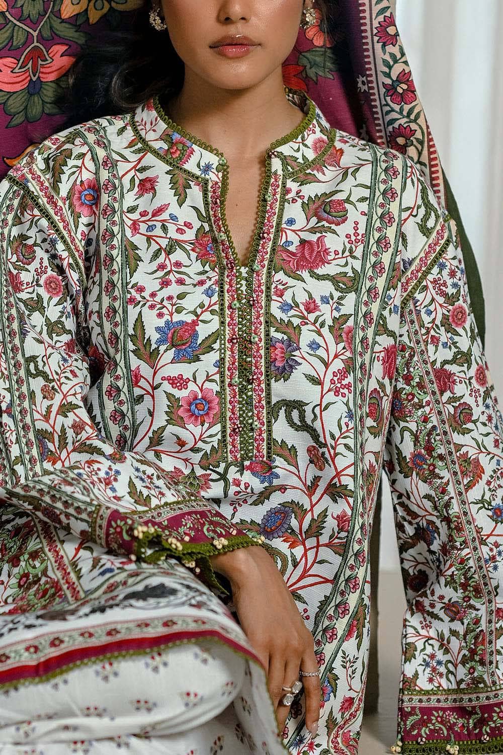 Gul Ahmed Naqsh Winter/CD-62003/Corduroy Suit
