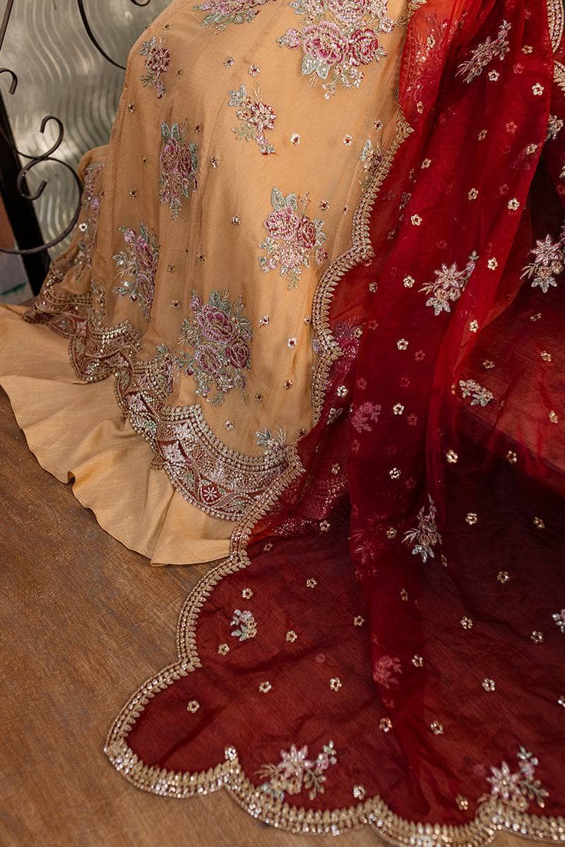 Roheenaz Naira Chiffon/Aylin/Orange