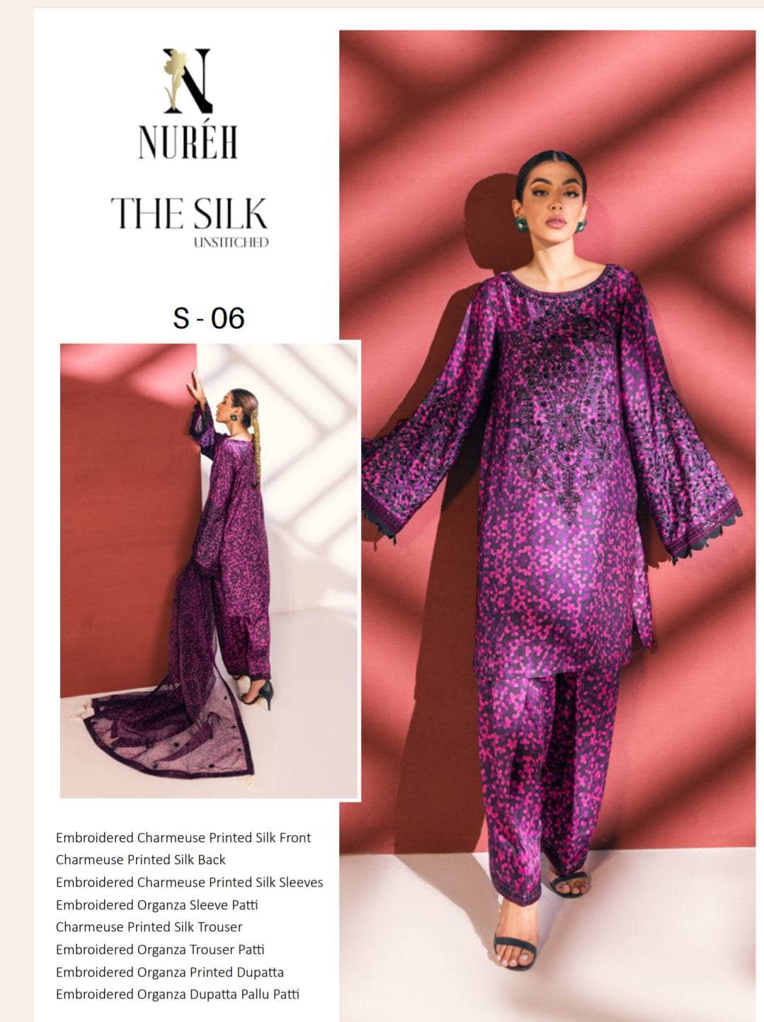 Restocked/Nureh Silk/Ss 06