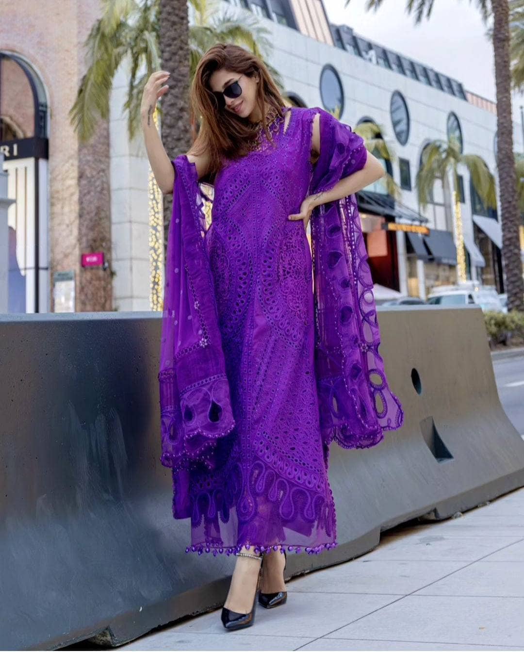 Spotted in Maria B Lawn 24/2B