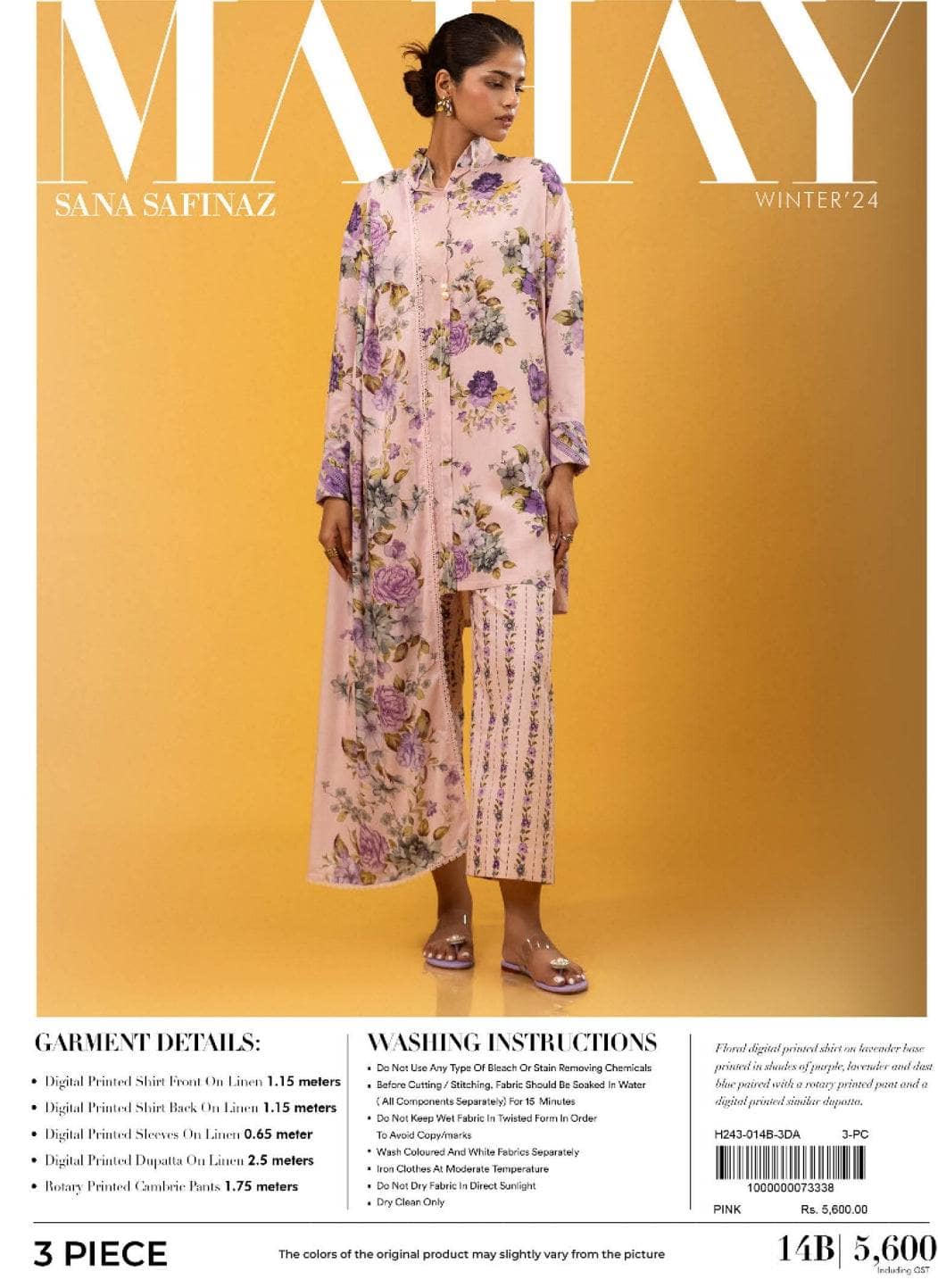 Sana Safinaz Mahay Fall Edit/14B