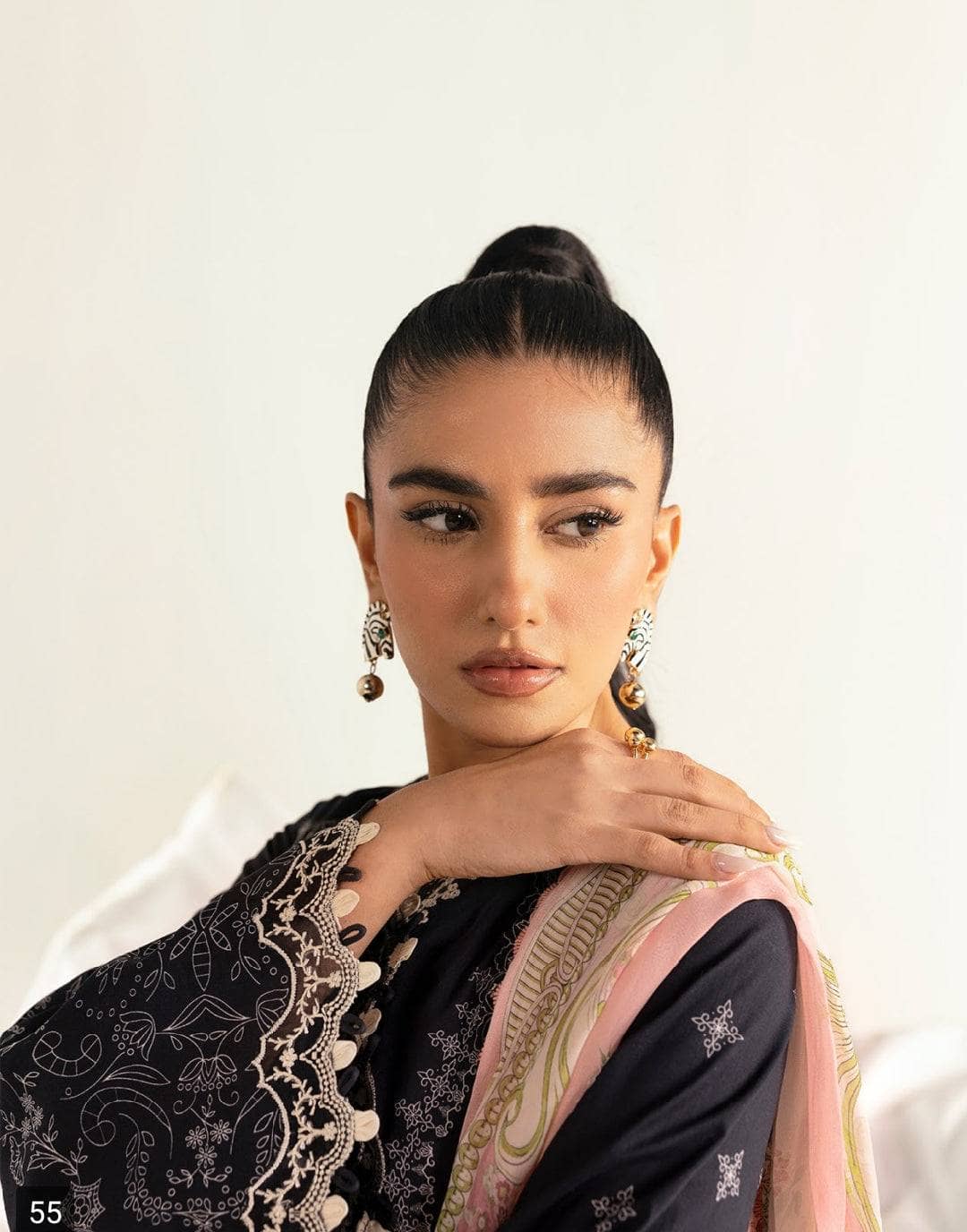 Restocked/Qalamkar Q Print 25/Nora