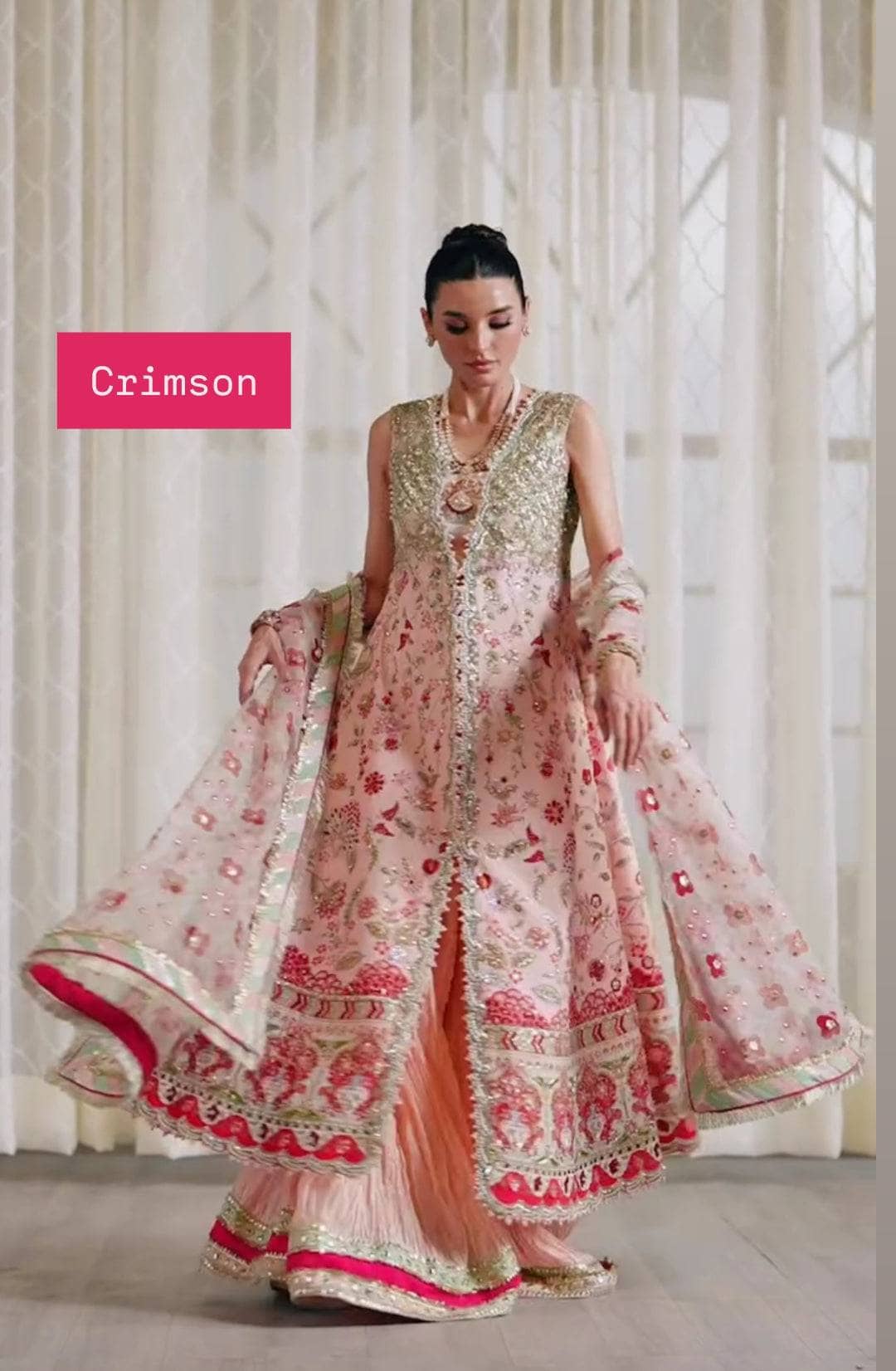 Restocked/Crimson Wedding Edition/Crystal Chinoiserie/D 6/Rose Pink