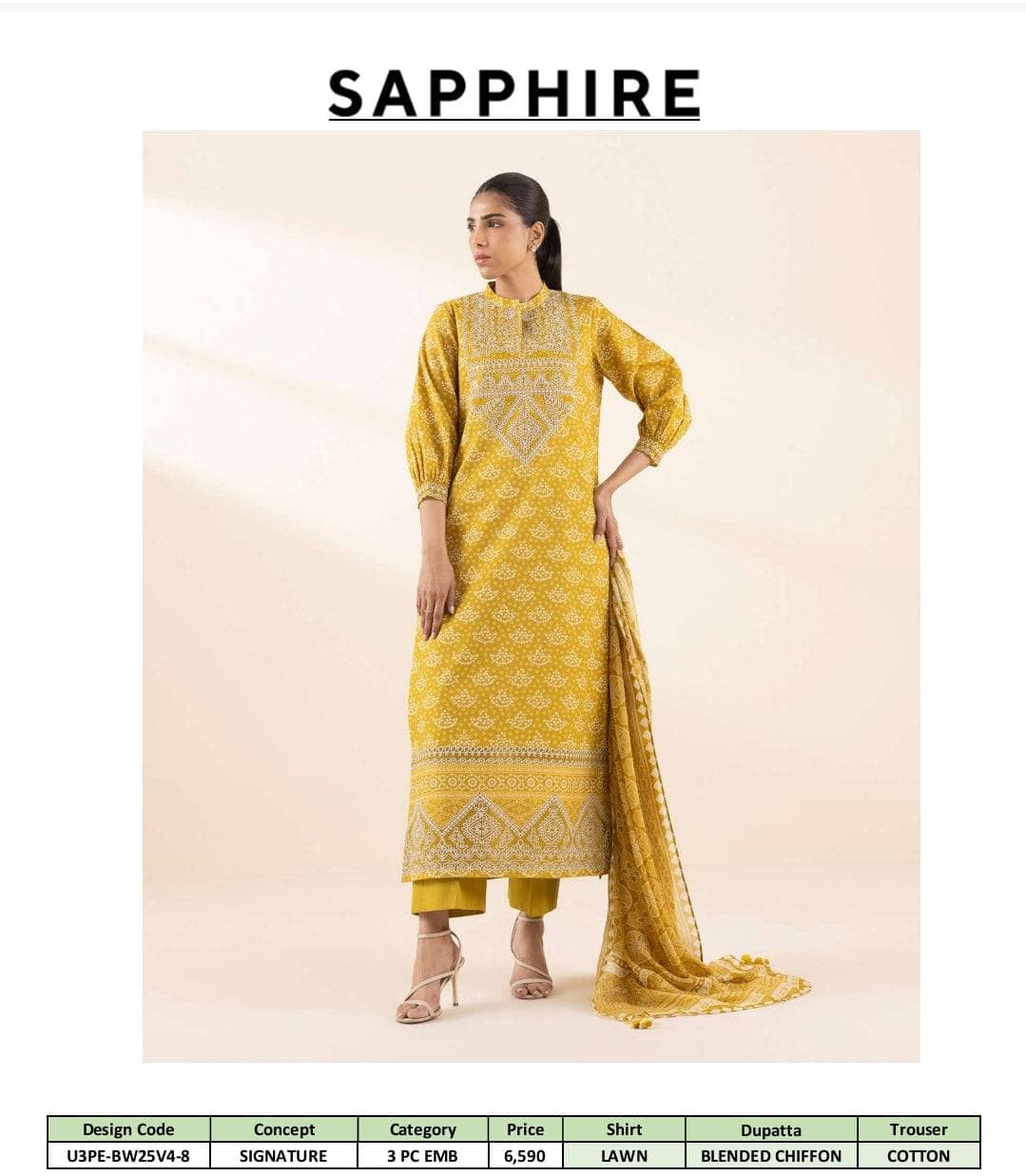 Sapphire Signature Lawn Collection