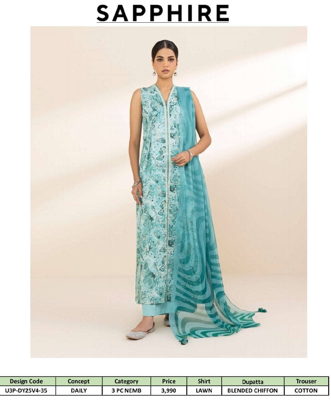 Sapphire Daily Lawn Collection