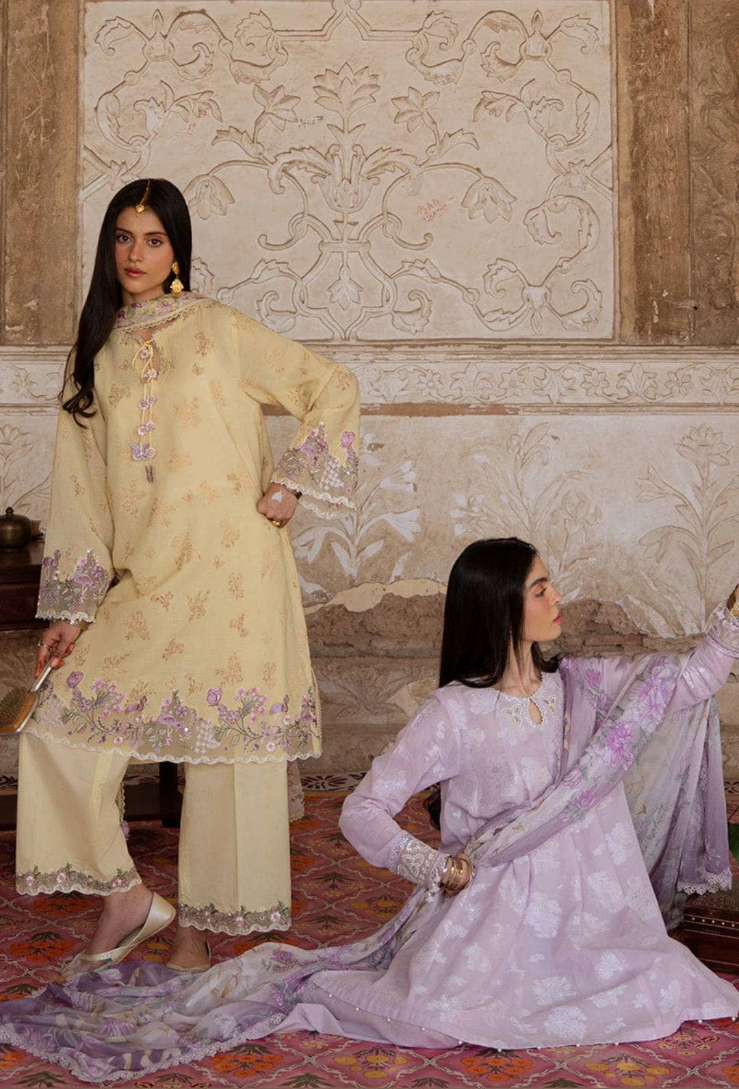 Restocked/Cross Stitch Luxury Lawns 25/Lavender Bliss/Lilac