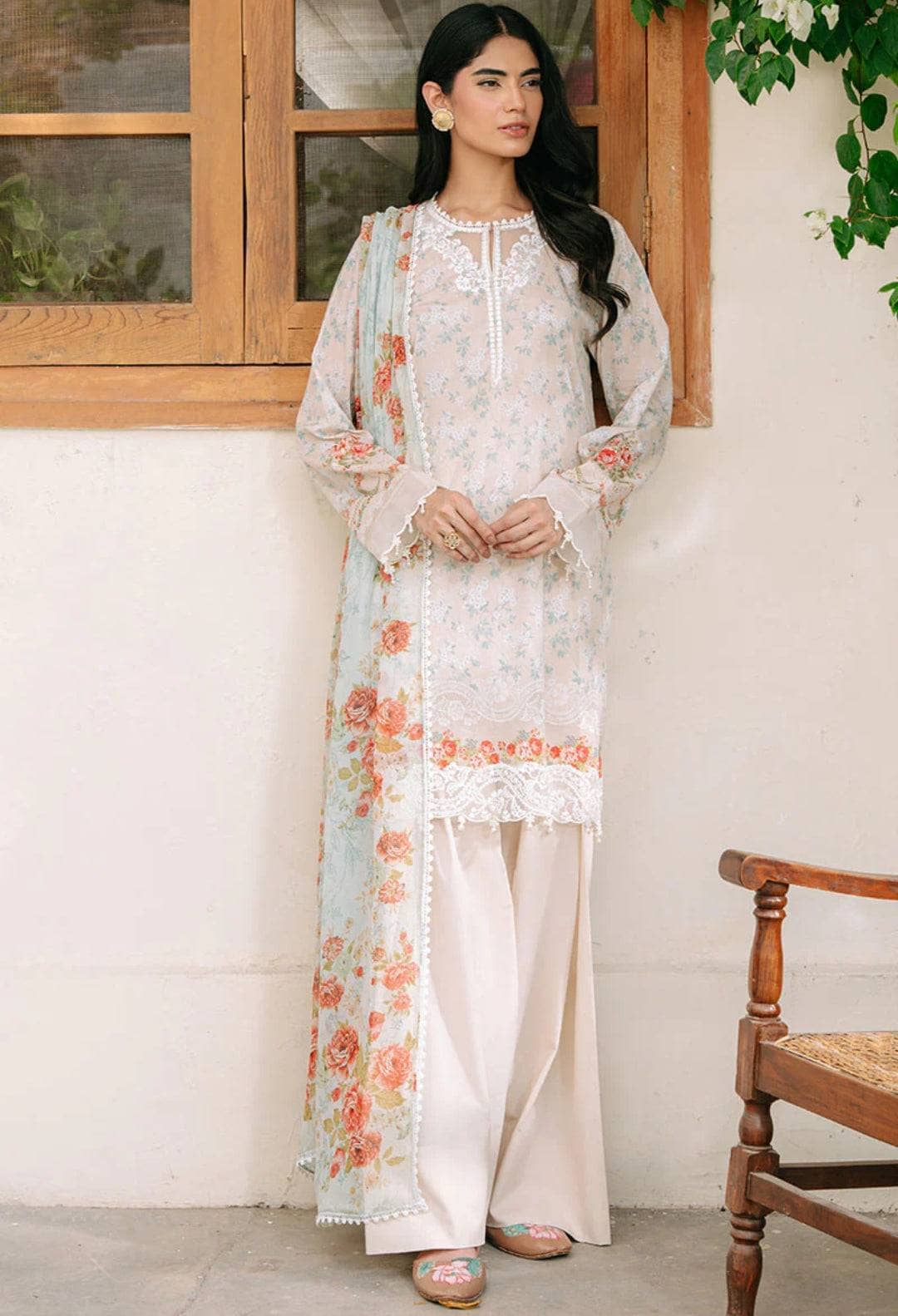 Restocked/Cross Stitch Monsoon Edit/Creamy Splash