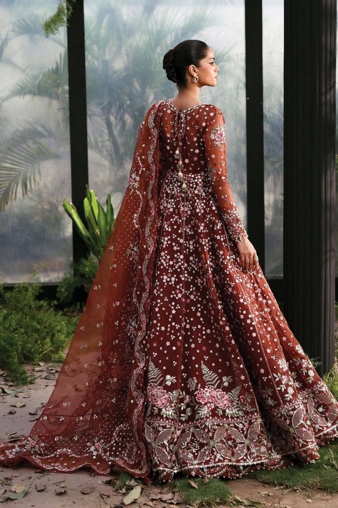 Afrozeh La Fuchsia 25/Shale/02/Rust