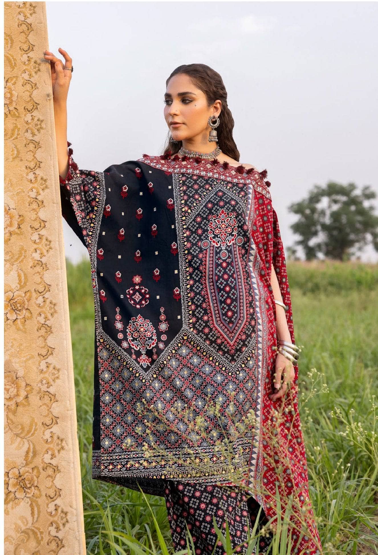 Gul Ahmed Ajrak Collection 25/CL52636