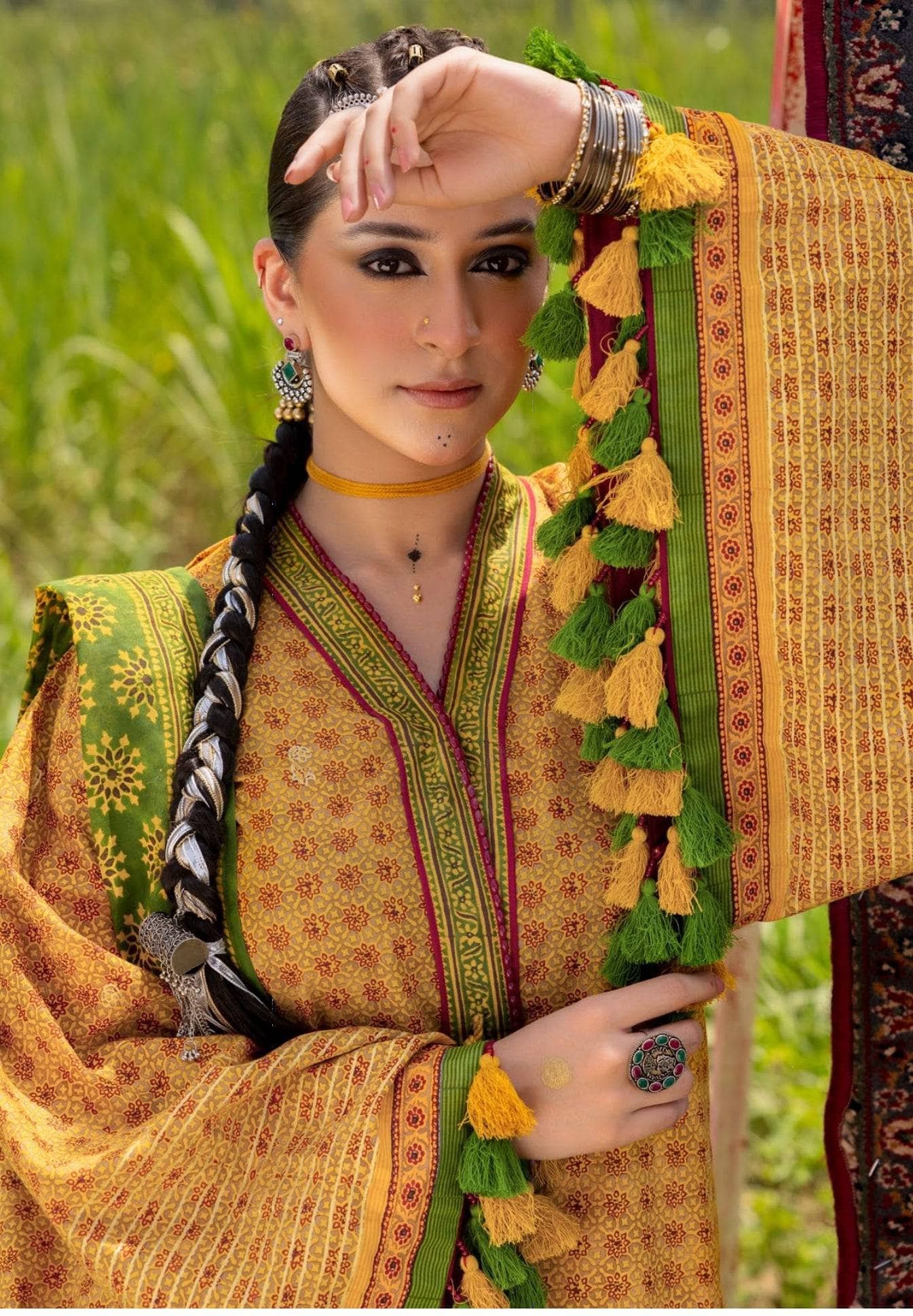 Gul Ahmed Ajrak Collection 25/CL52624