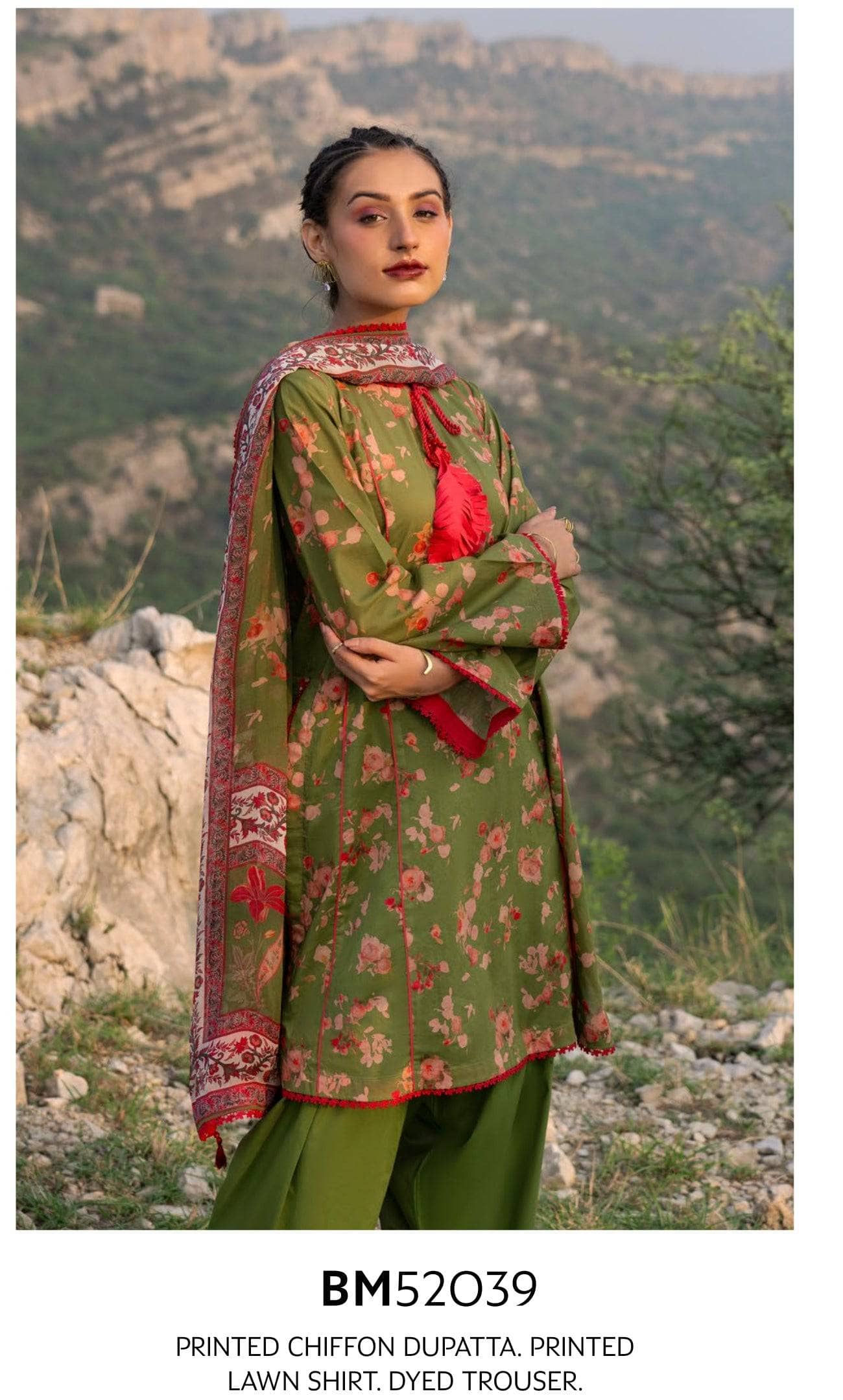 Gul Ahmed Whispers of Summer 25/BM52039