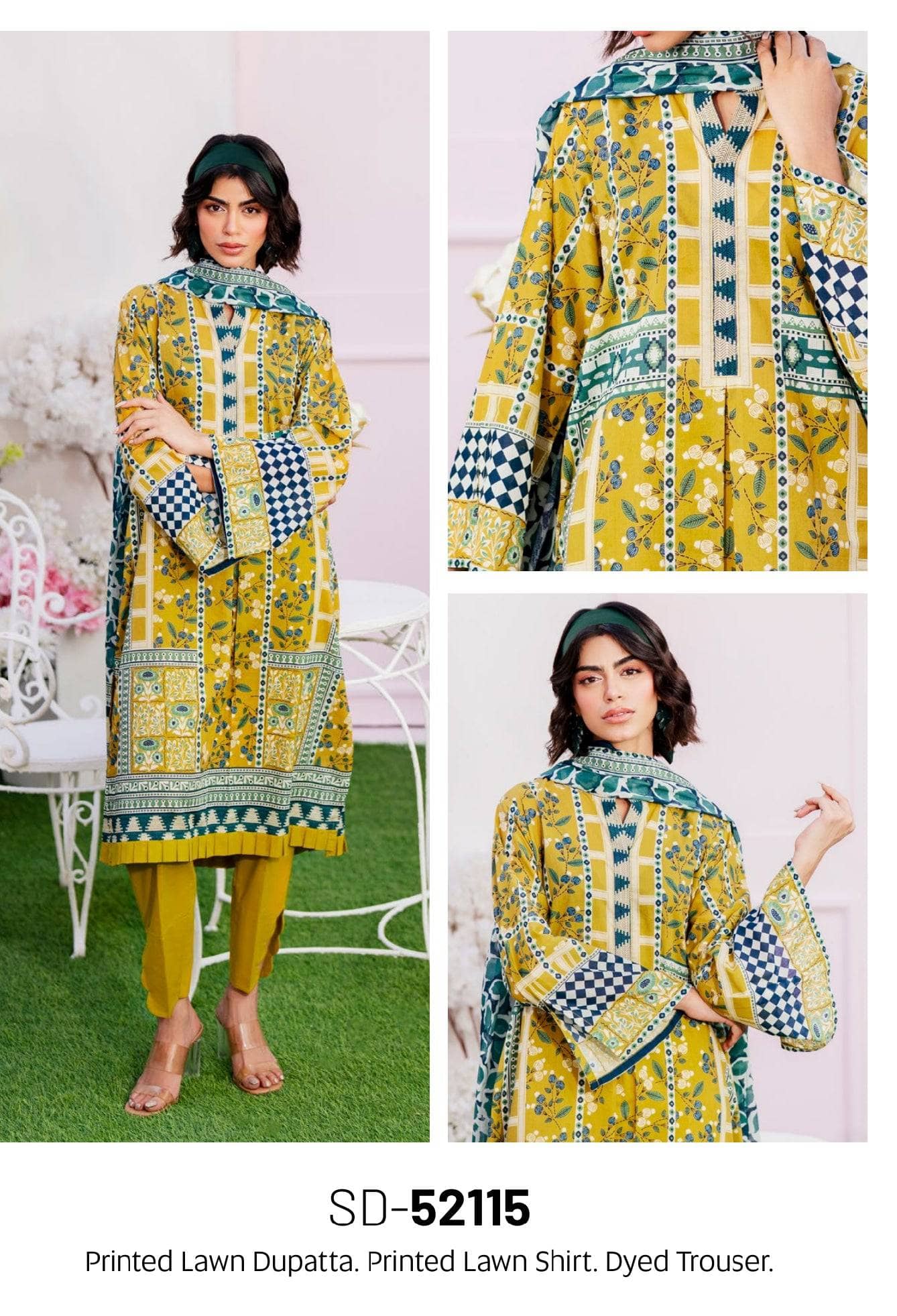 Gul Ahmed Bahara Lawn/SD52115