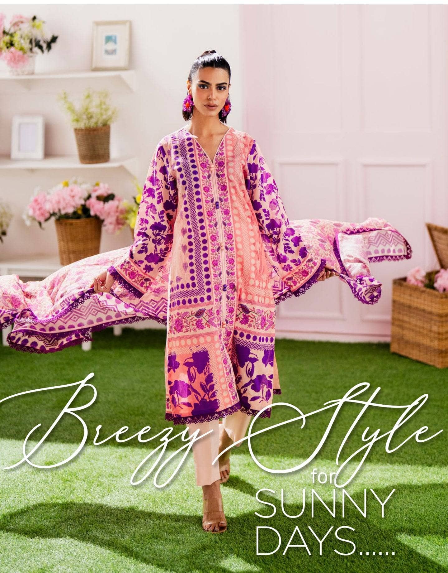 Gul Ahmed Bahara Lawn/SD52119