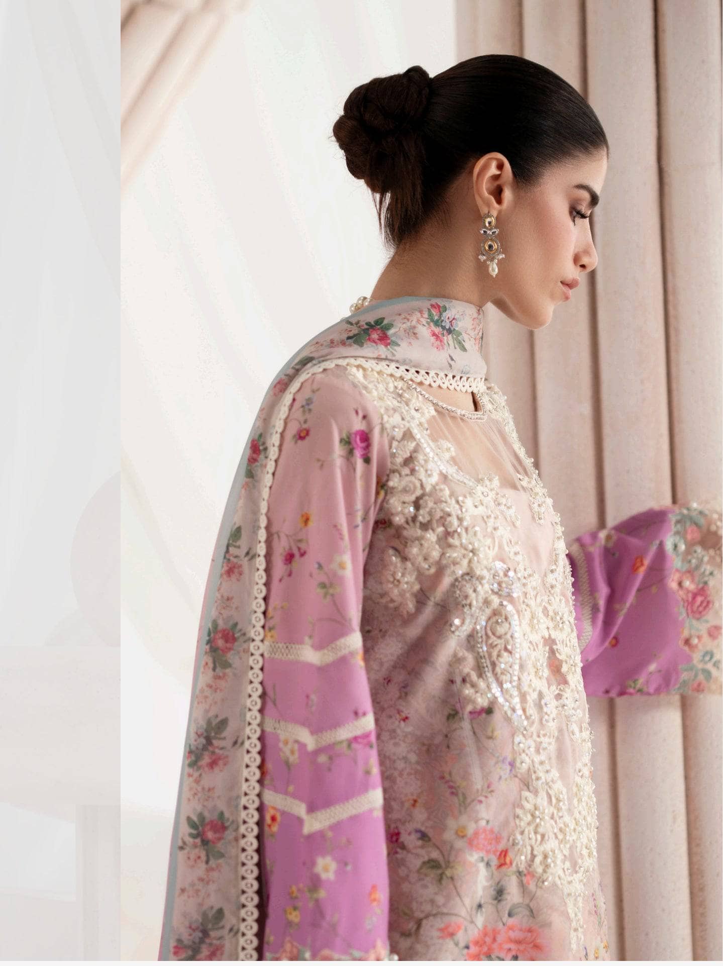 Ajr Couture Gardens of Whispers Silk Edit