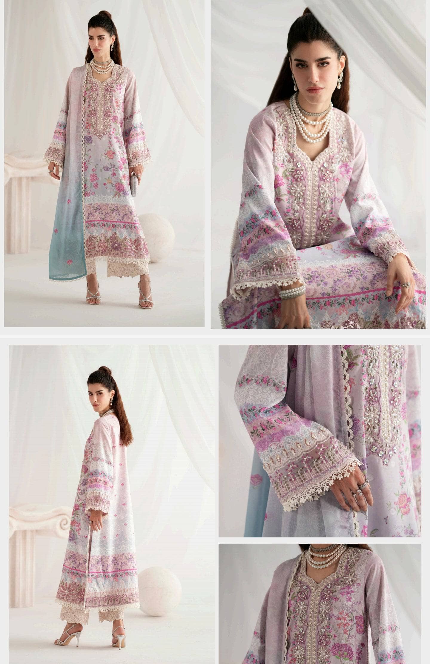 Ajr Couture Gardens of Whispers Silk Edit