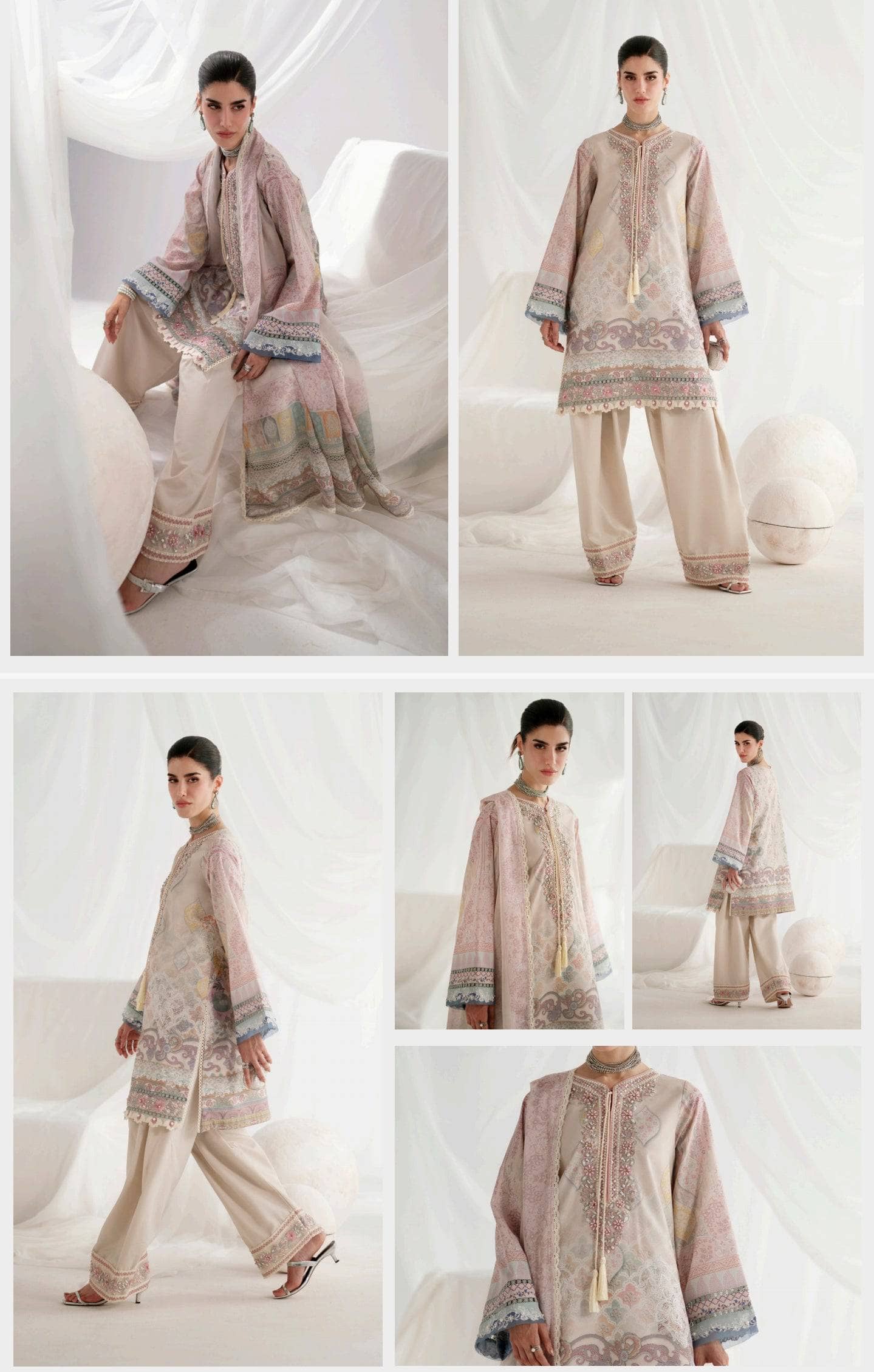 Ajr Couture Gardens of Whispers Silk Edit