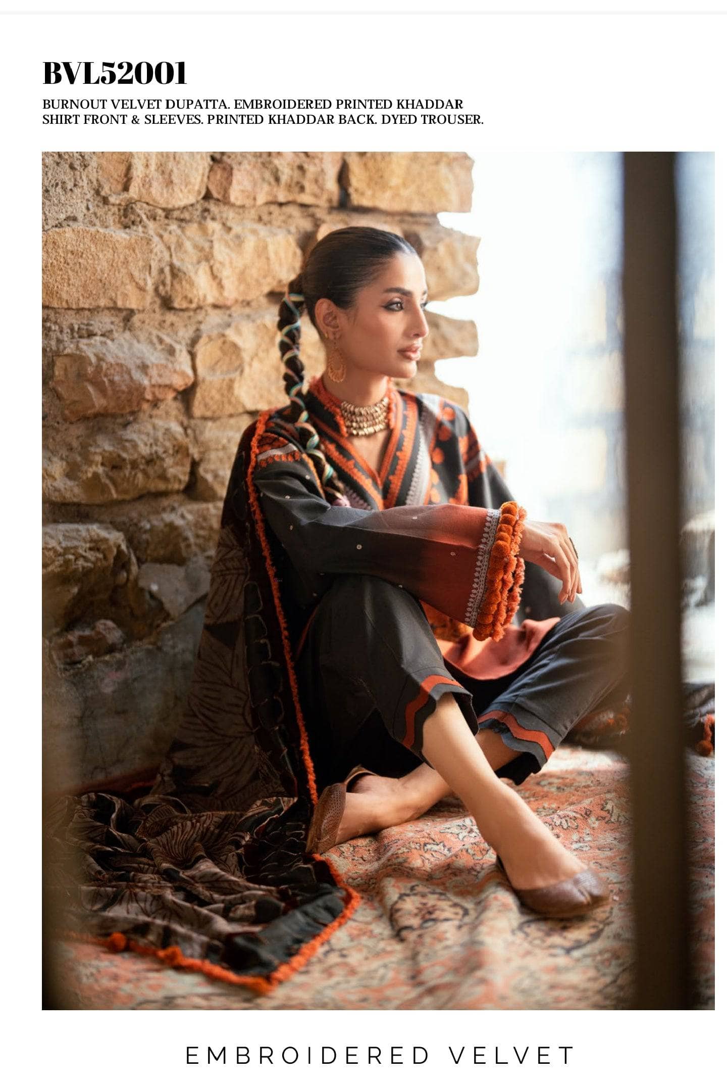 Gul Ahmed Luxe Winter/BVL 52001