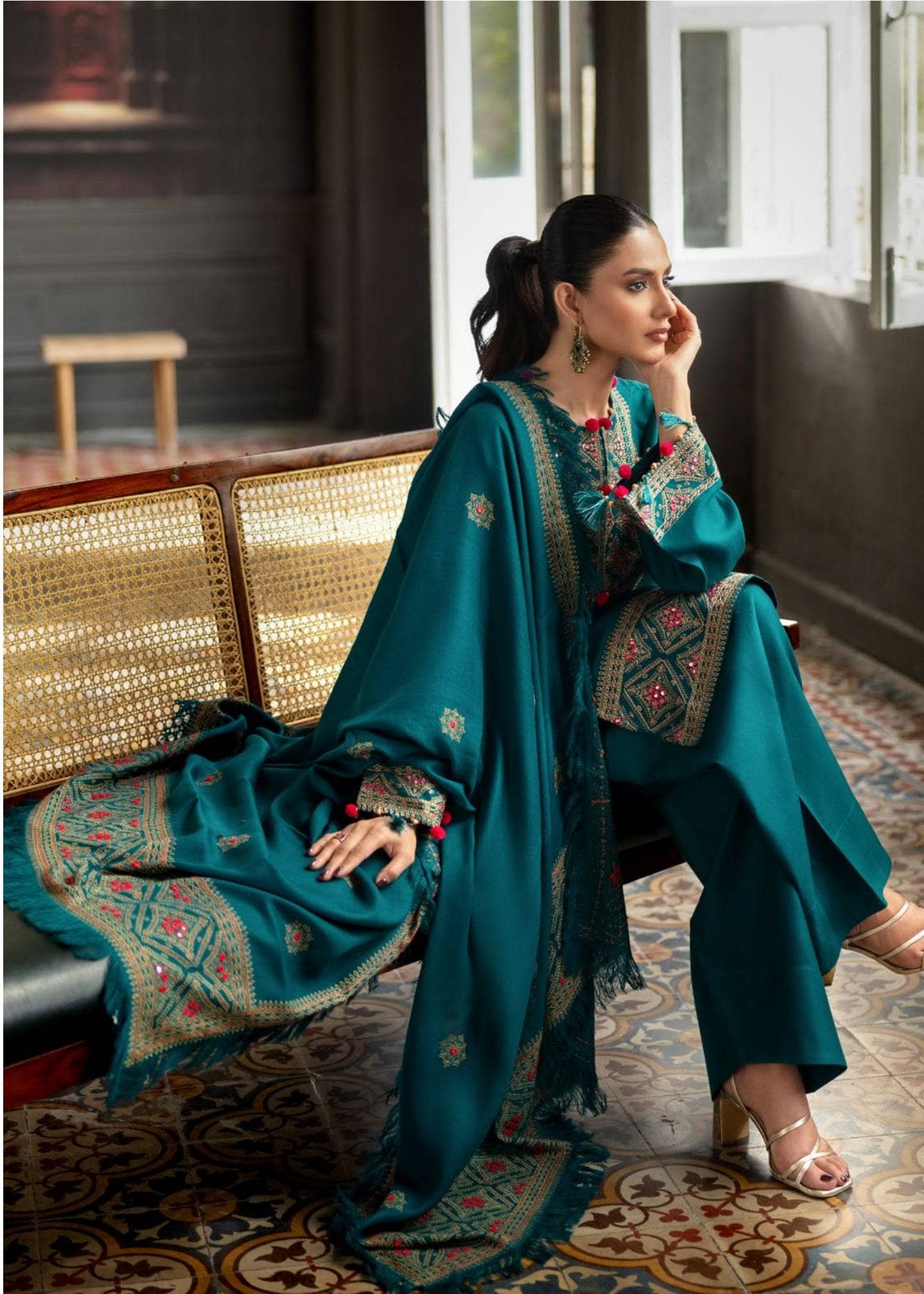 Gul Ahmed Heer Winter Luxury/AP 52021/Pashmina