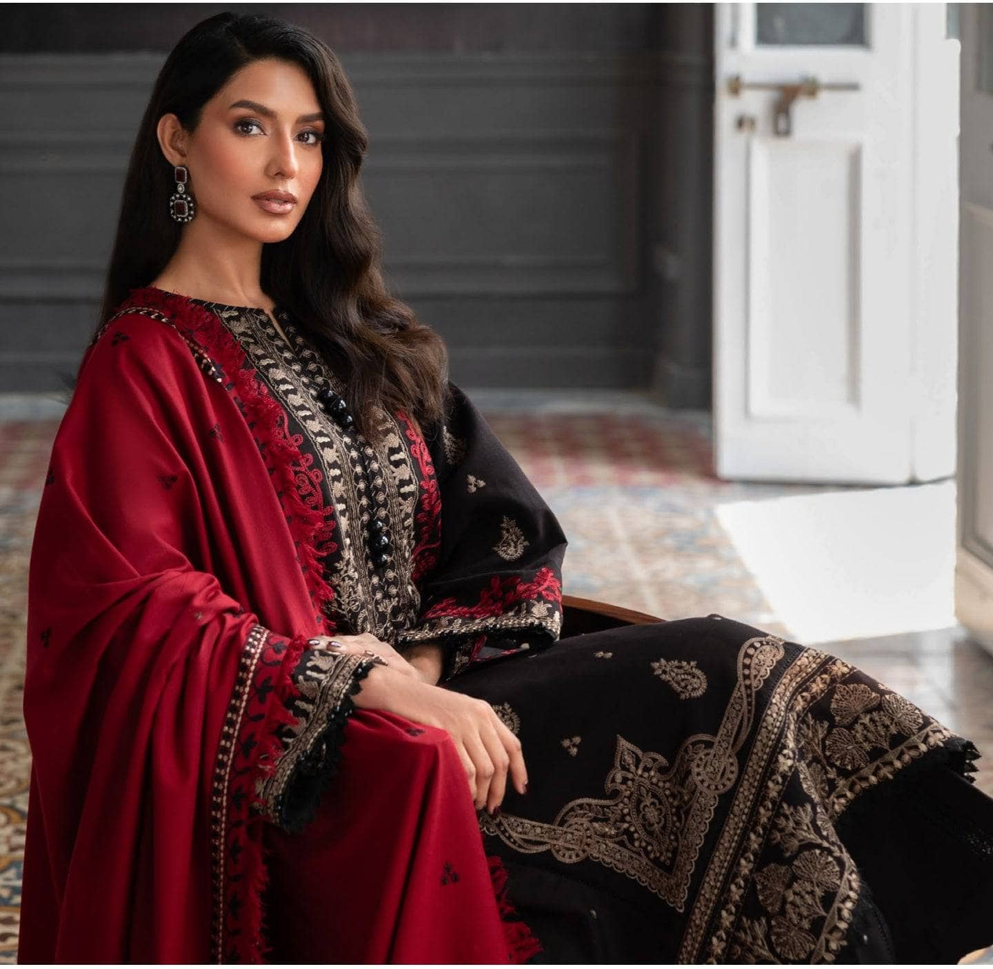 Gul Ahmed Heer Winter Luxury/AP 52013/Pashmina-Khaddar