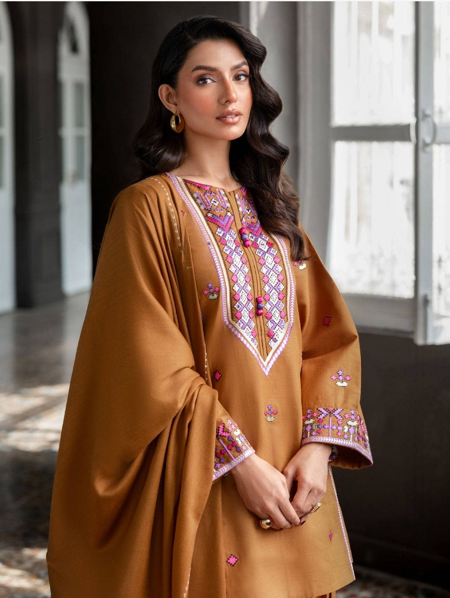 Gul Ahmed Heer Winter Luxury/AP 52019/Pashmina-Khaddar
