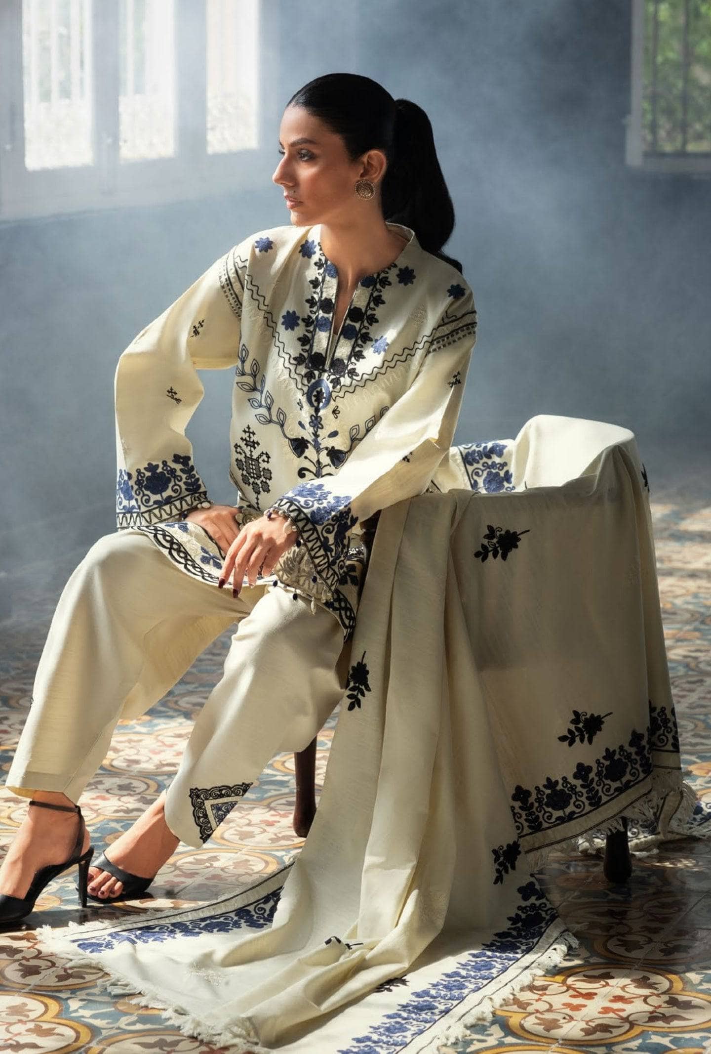 Gul Ahmed Heer Winter Luxury/K 52011/Khaddar