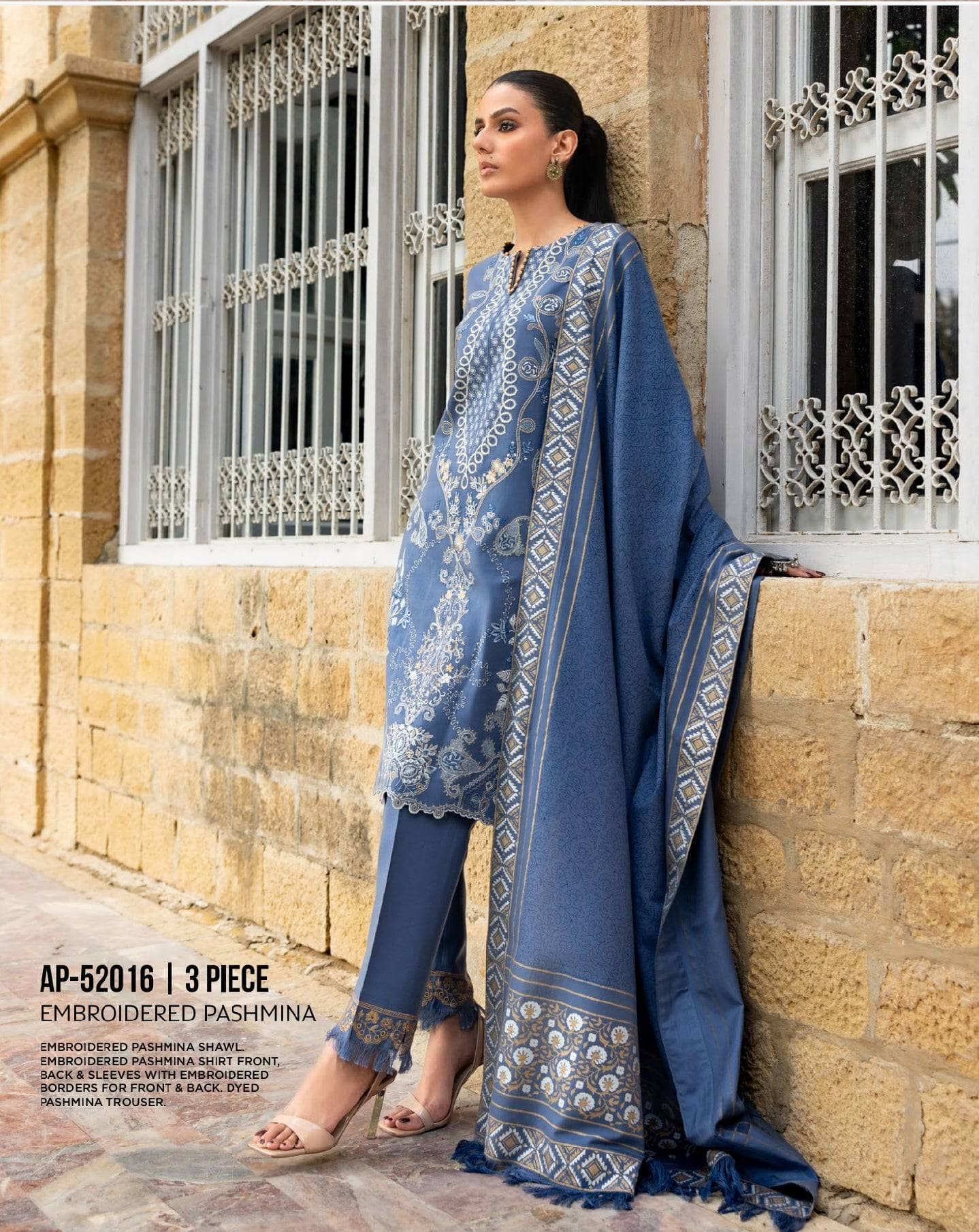 Gul Ahmed Heer Winter Luxury/AP 52016/Pashmina