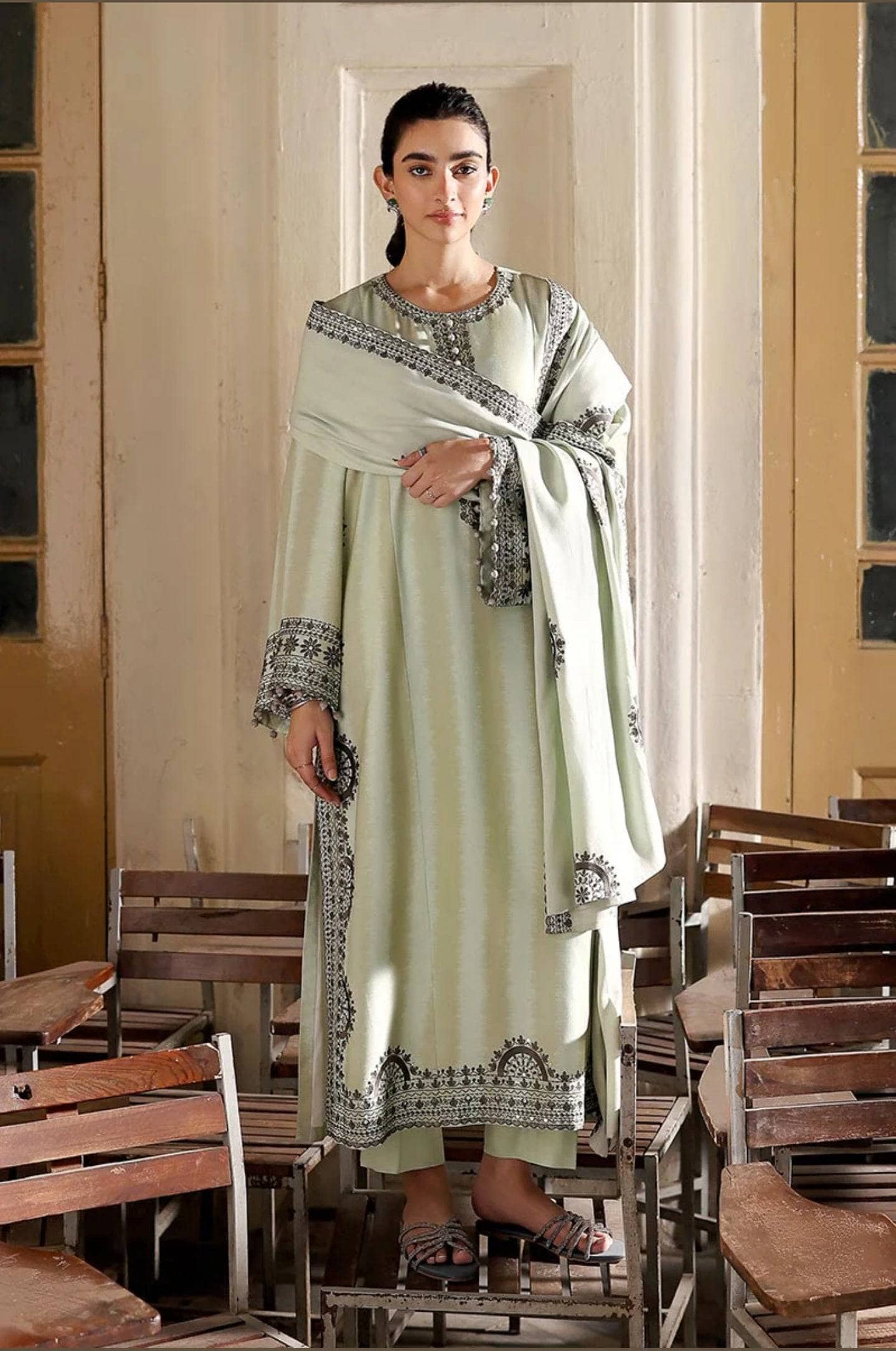 Cross Stitch Marina/Basil Hues/Green