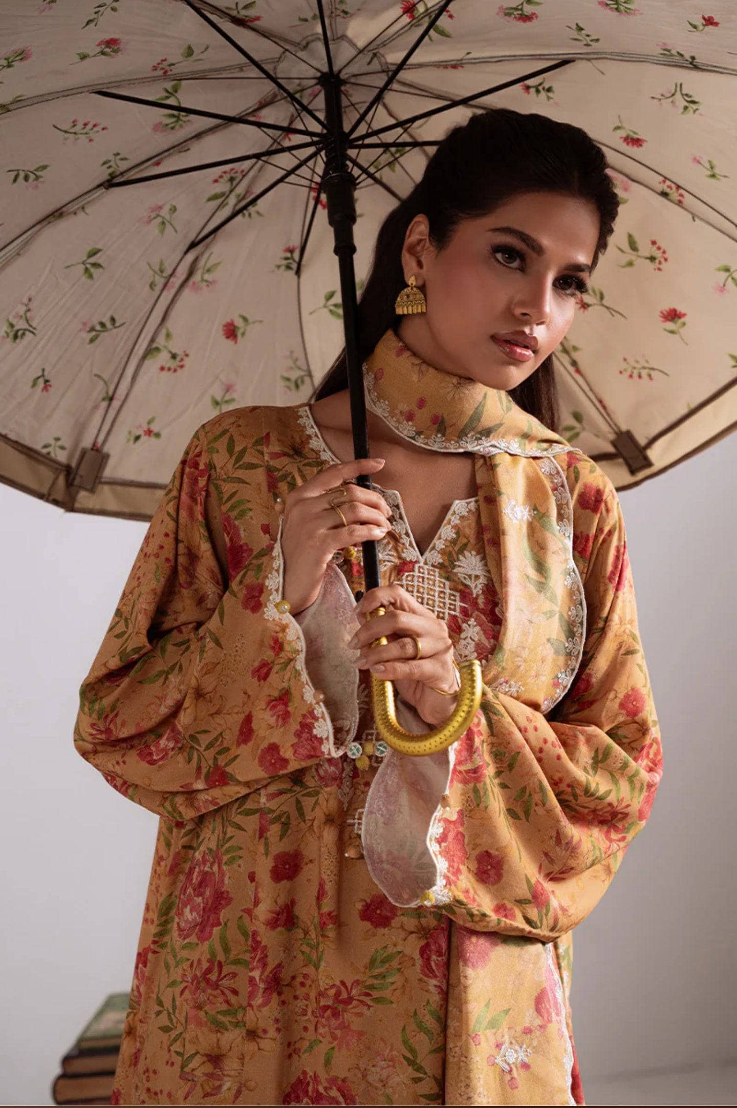 Cross Stitch Linen/Berry Luxe/Mustard Orchid