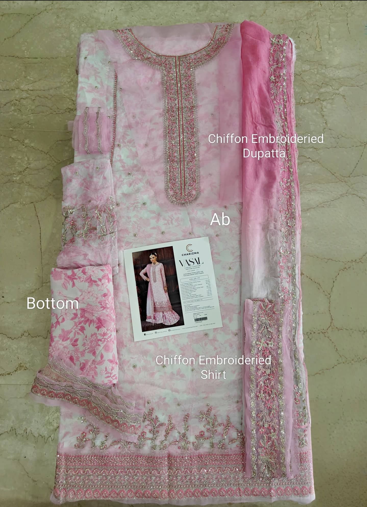 Open Pics/Charizma Vasal Chiffon 25/Vol 3/VSL25-17