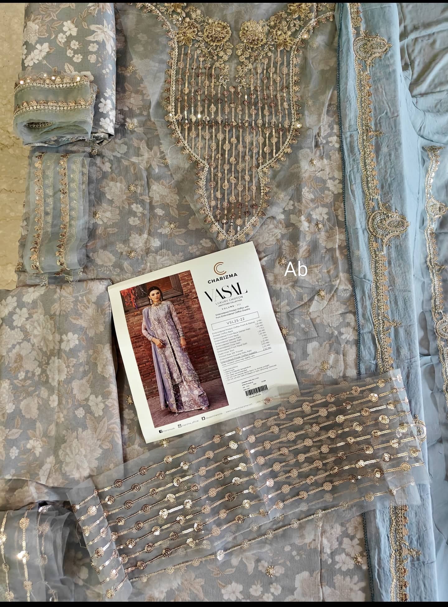 Open Pics/Charizma Vasal Chiffon 25/Vol 3/VSL25-22