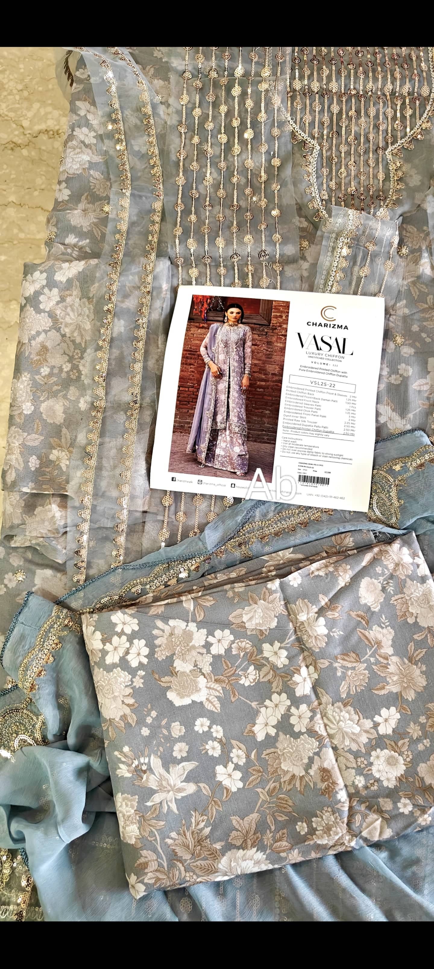 Open Pics/Charizma Vasal Chiffon 25/Vol 3/VSL25-22