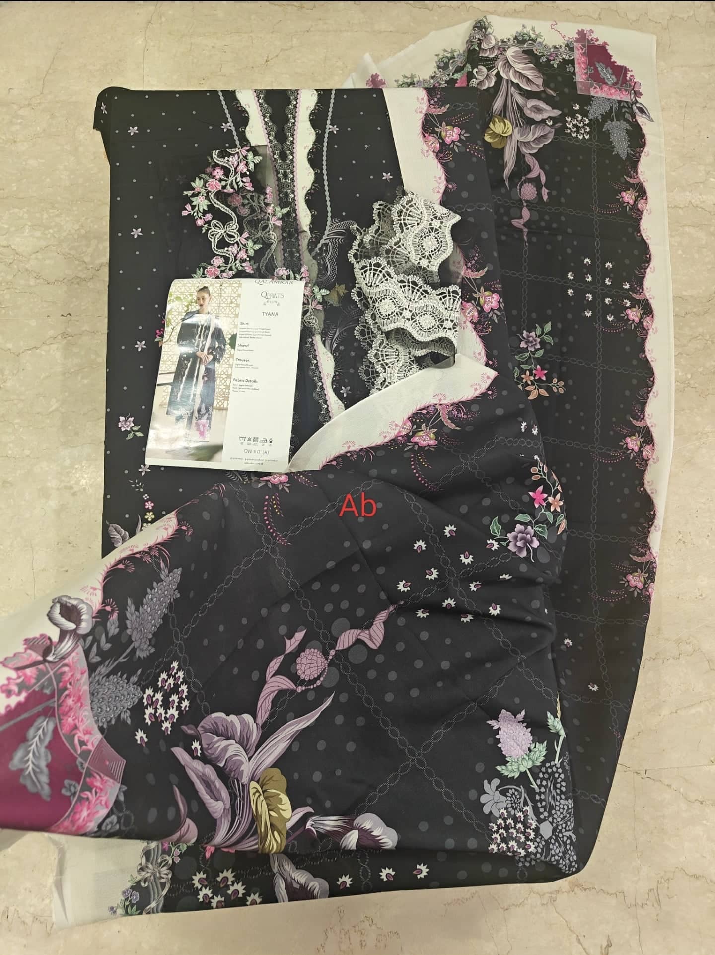 Open Pic/Qalamkar Q Print Fall 25/25/QW-01 (A) TYANA