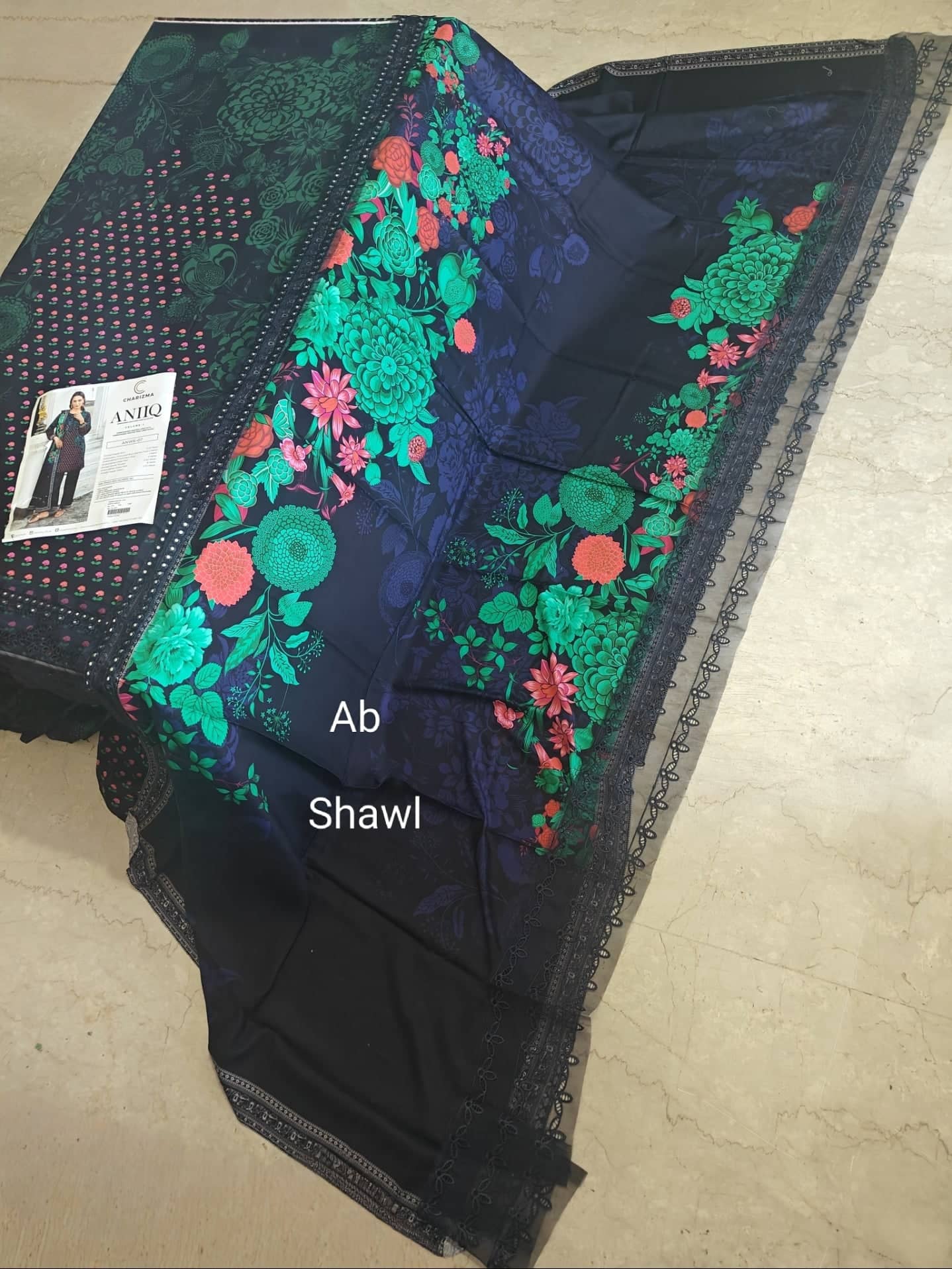 Open Pic/Charizma Aniiq staple Shawl Collection