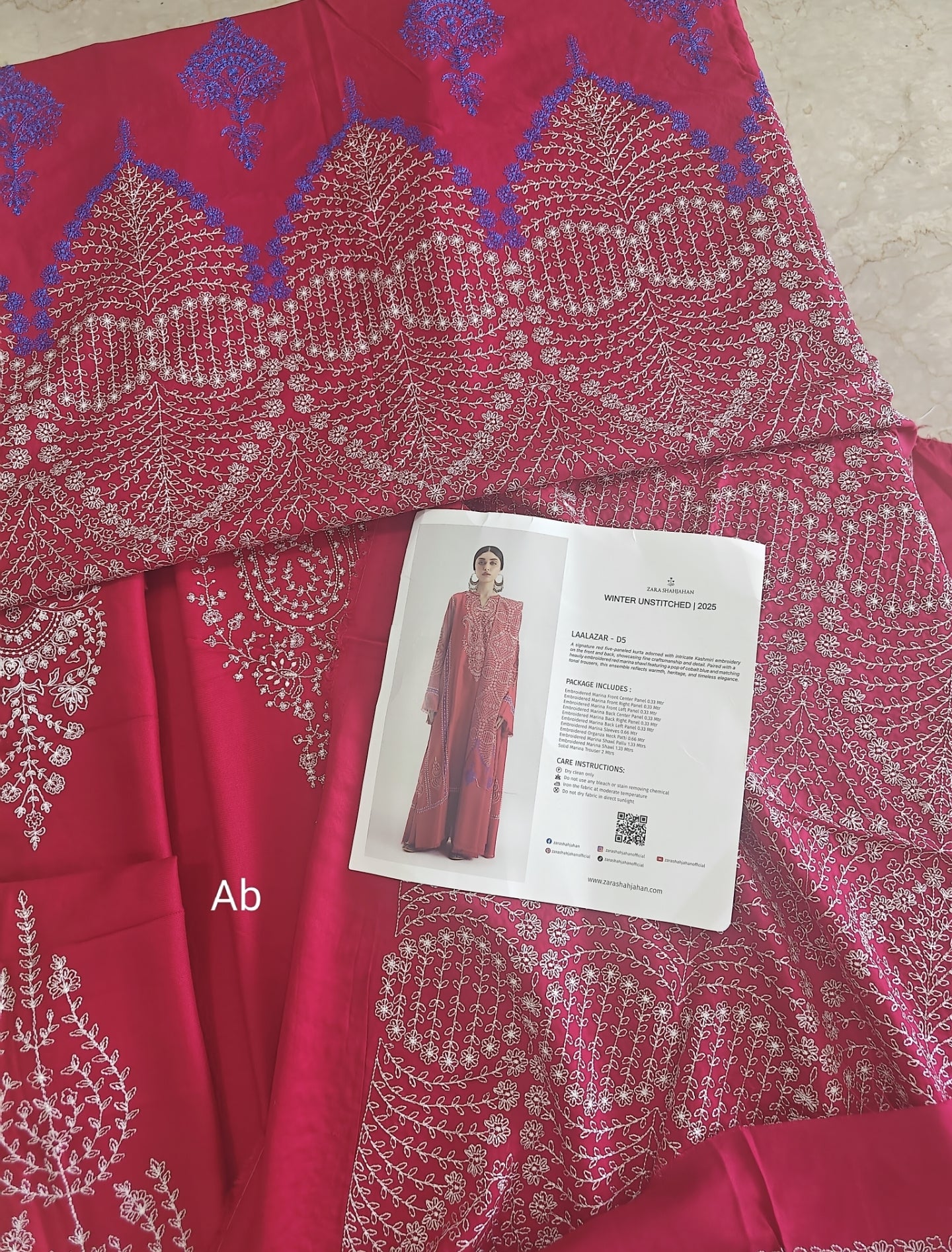 Open Pic/Zara Shahjahan Winter 25/Laalazar