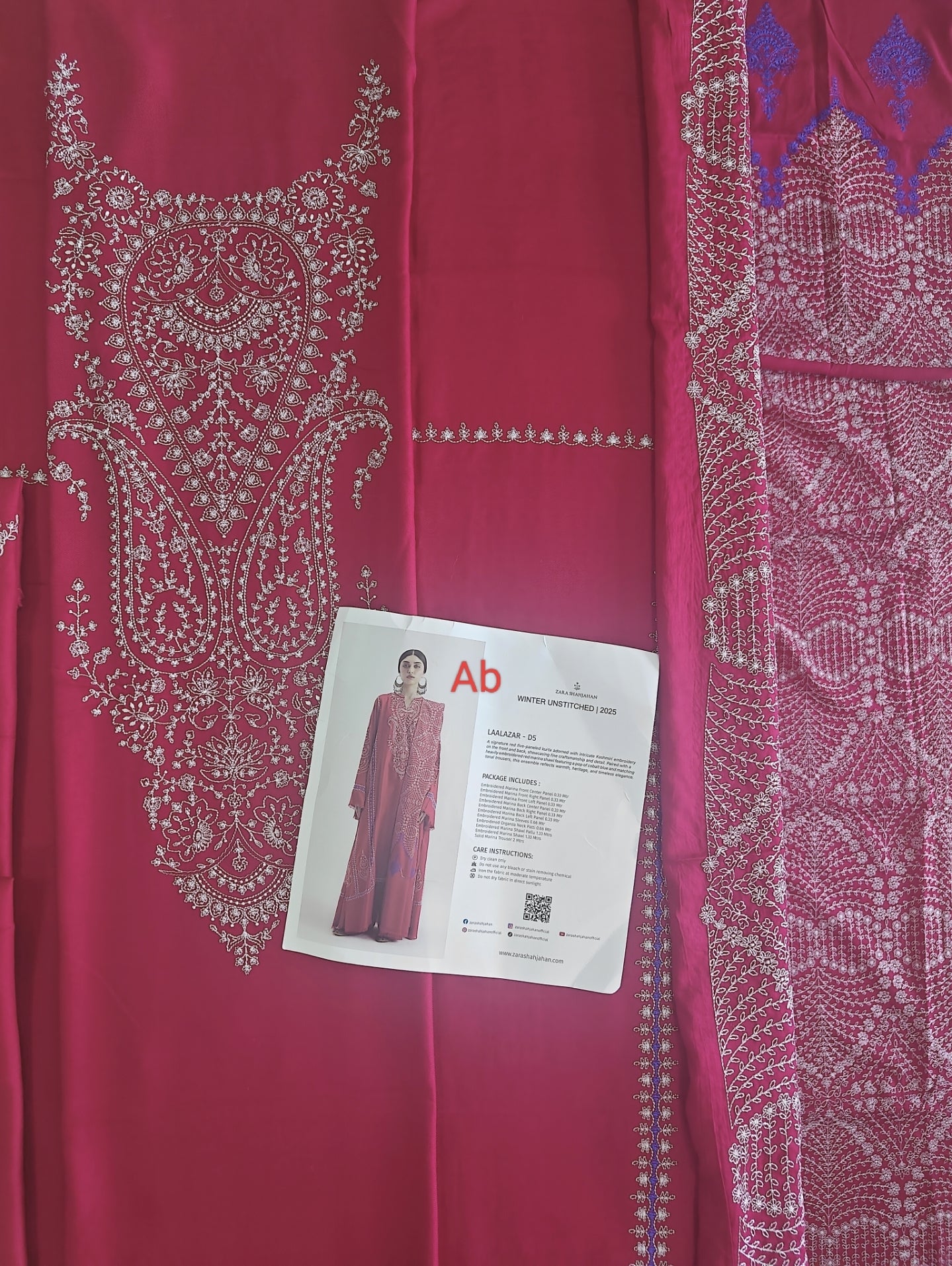 Open Pic/Zara Shahjahan Winter 25/Laalazar