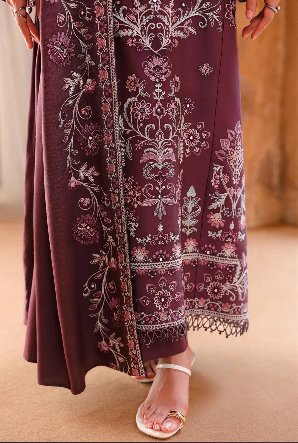Cross Stitch Cotton Satin 26/Mulberry Brown/Mauve