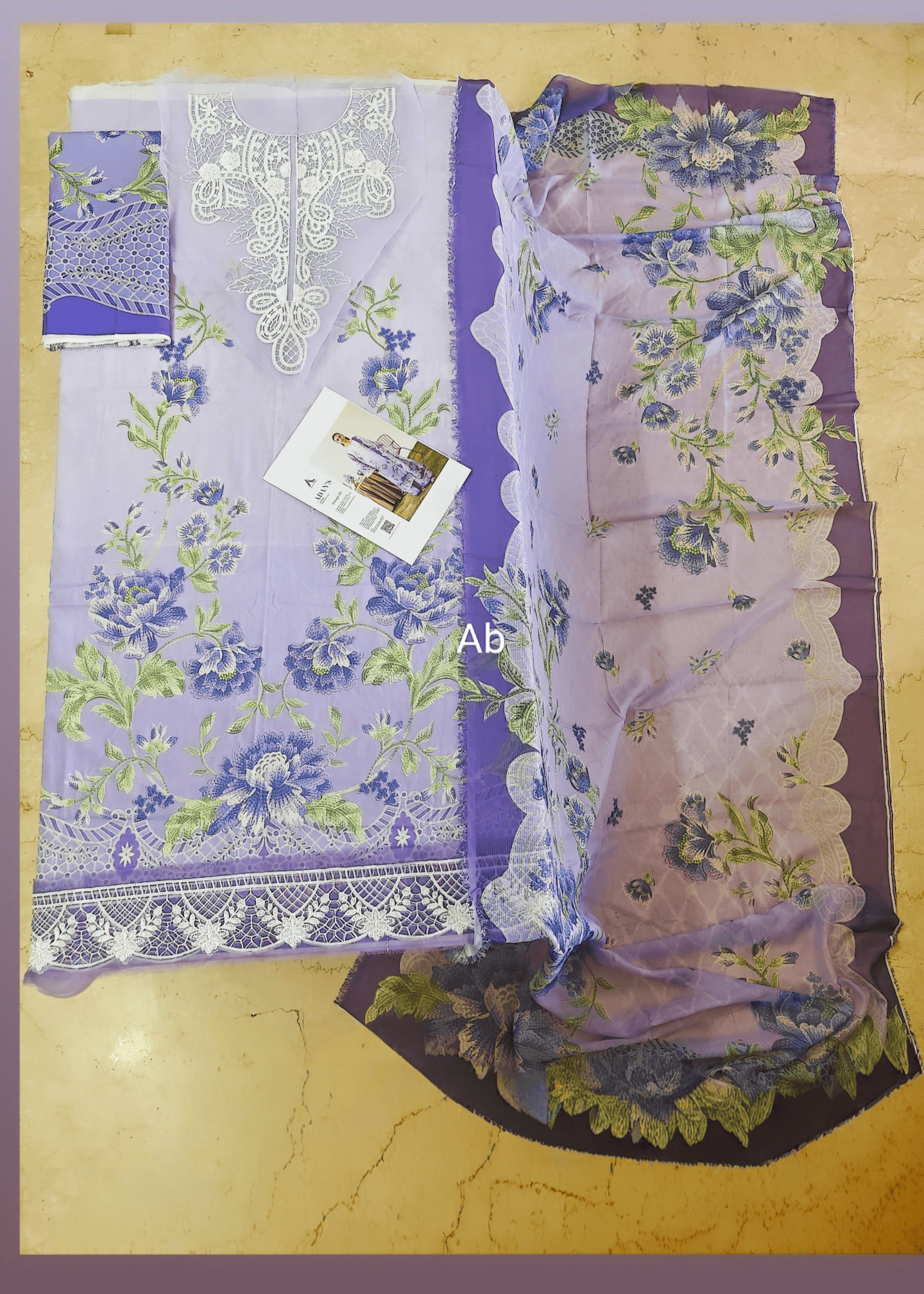 Open Pic/Adan's Libas Afsana Lawn