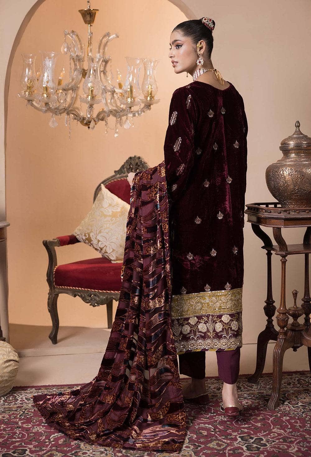 Adans Libas Velvet Palachi Velvet Pakistani Suits Adans Libas Velvet Palachi 24 Vol 1