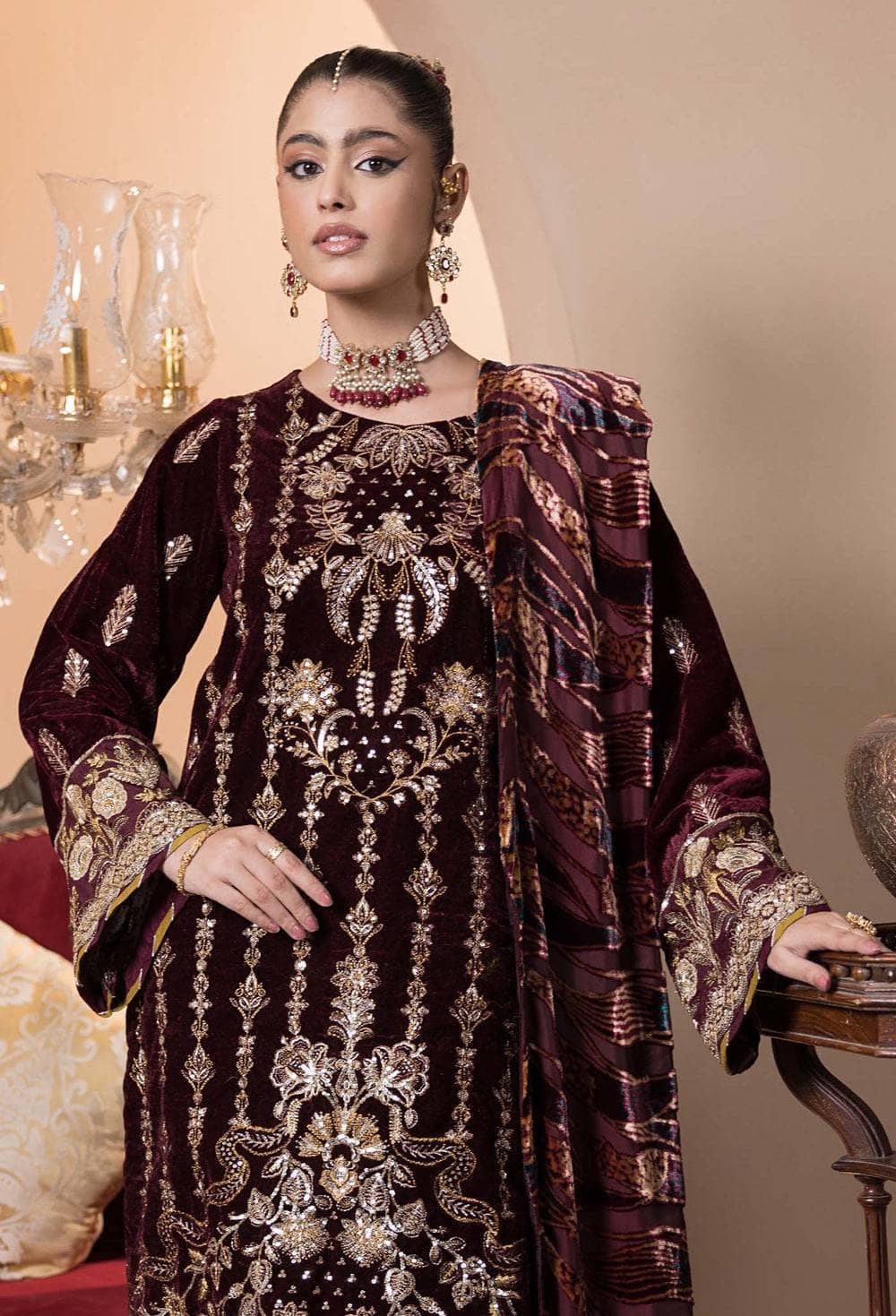 Adans Libas Velvet Palachi Velvet Pakistani Suits Adans Libas Velvet Palachi 24 Vol 1