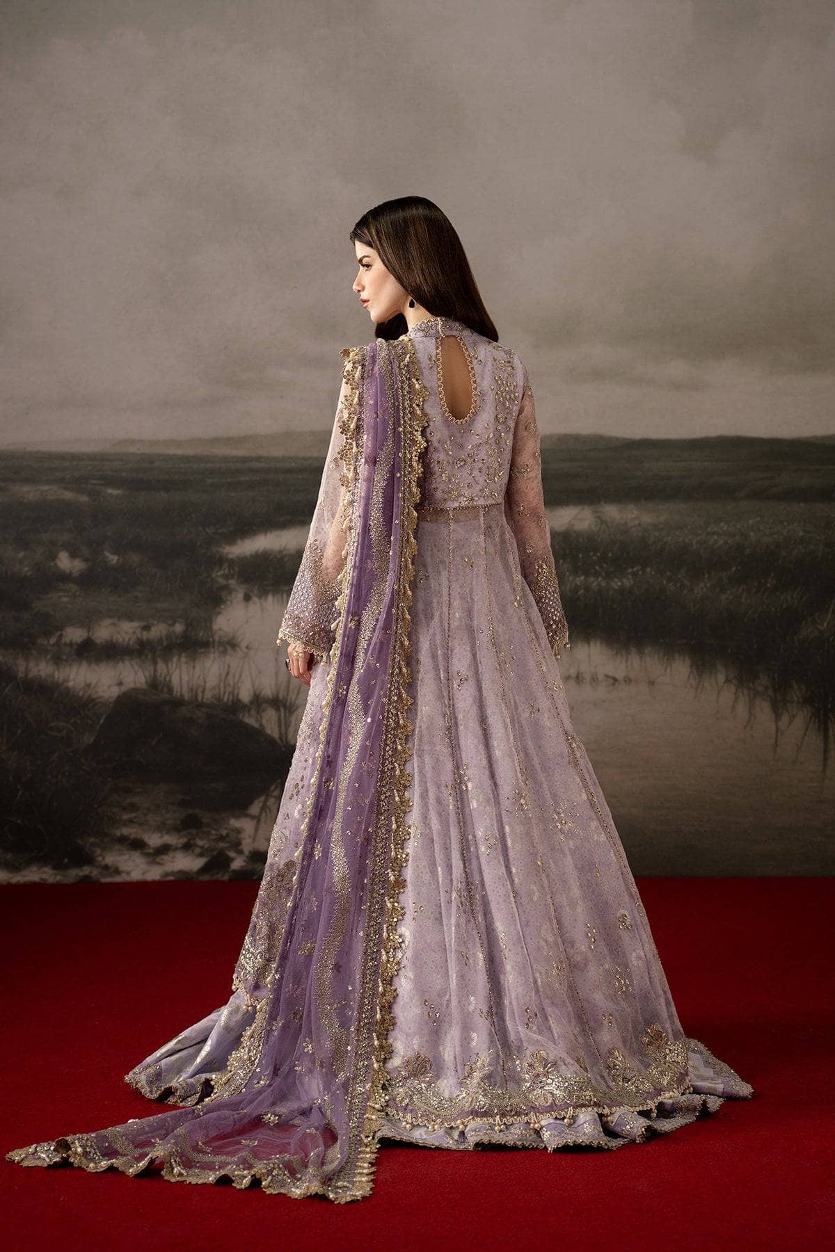 Afrozeh Aure Formals/Money/Lavender.