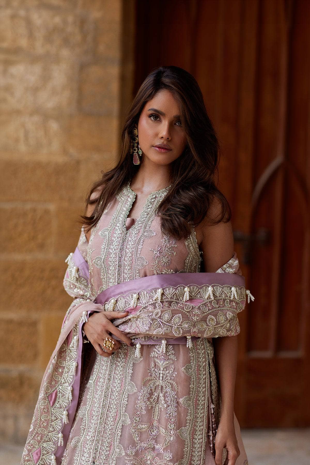 Afrozeh Dastangoi Formals 26/Rang E Dastaan/Blush Pink