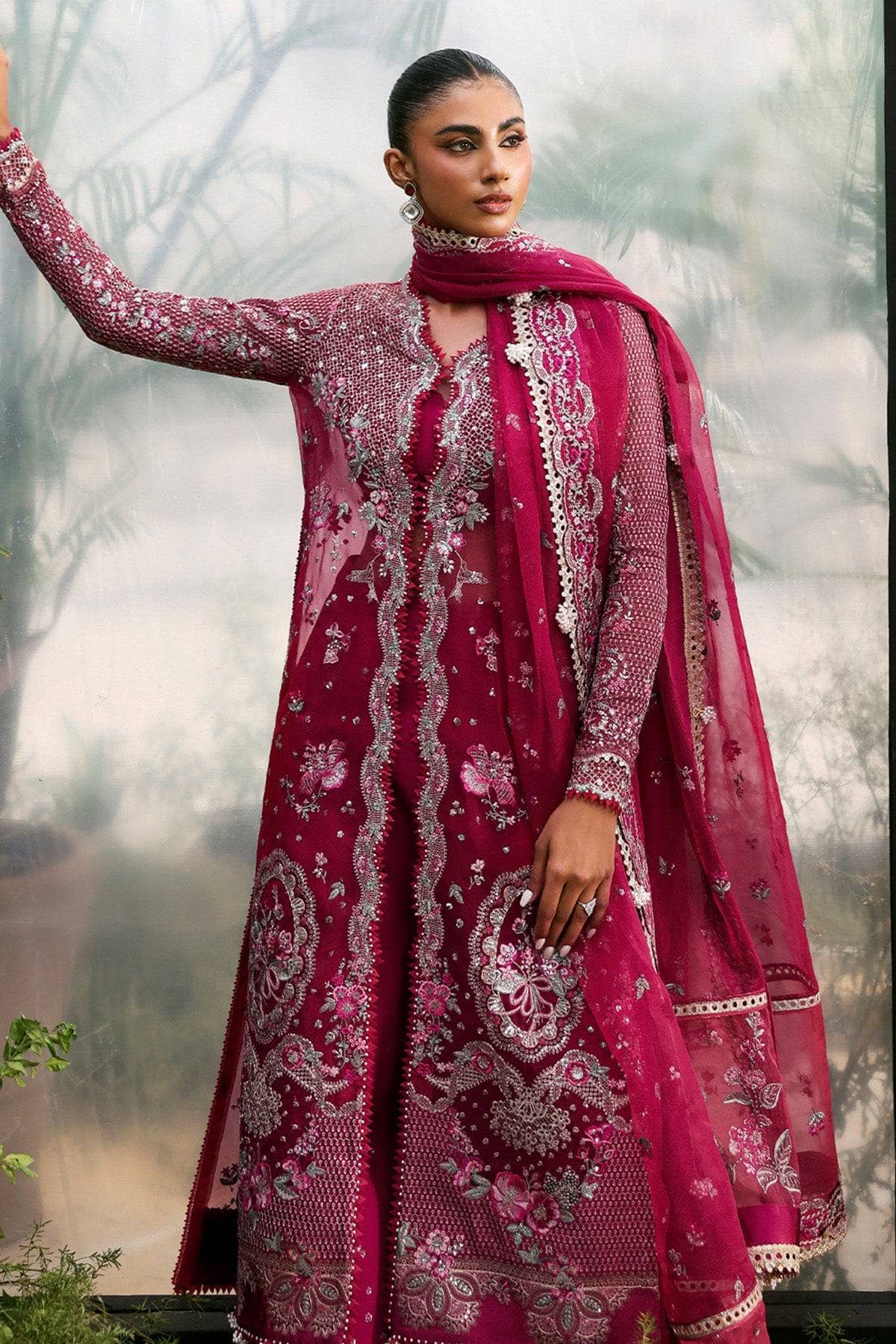 Afrozeh La Fuchsia 25/Rowan/03/Hot Pink
