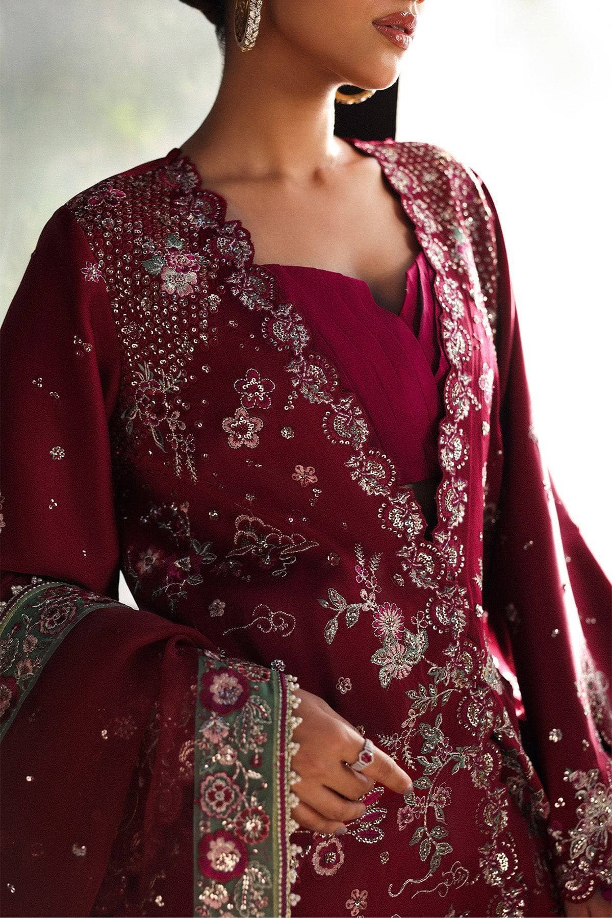 Restocked/Afrozeh La Fuchsia 25/Yalira/09/Cherry Red