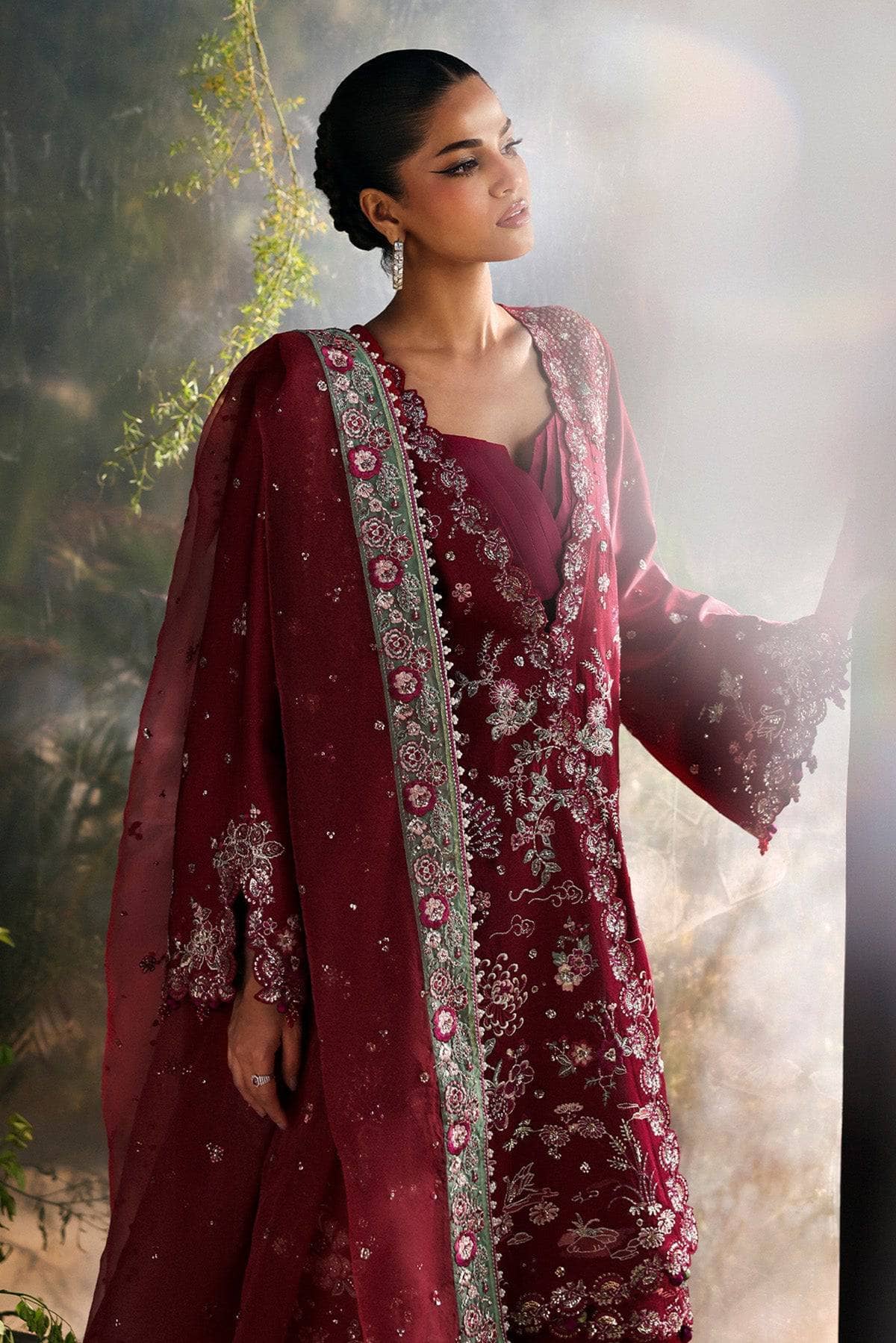 Restocked/Afrozeh La Fuchsia 25/Yalira/09/Cherry Red