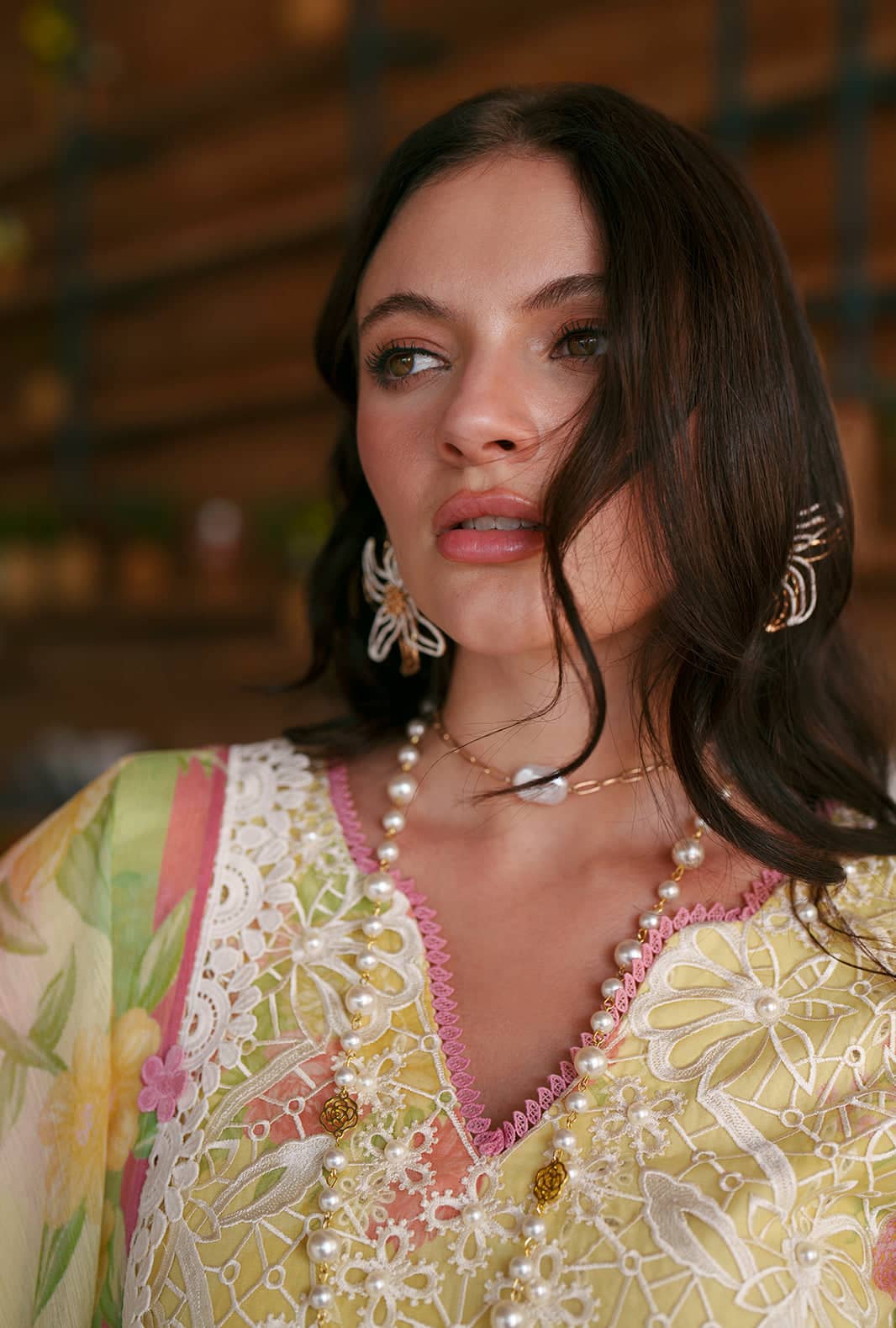 Ajr Couture Chikankari Lawn 26/Feya/Yellow