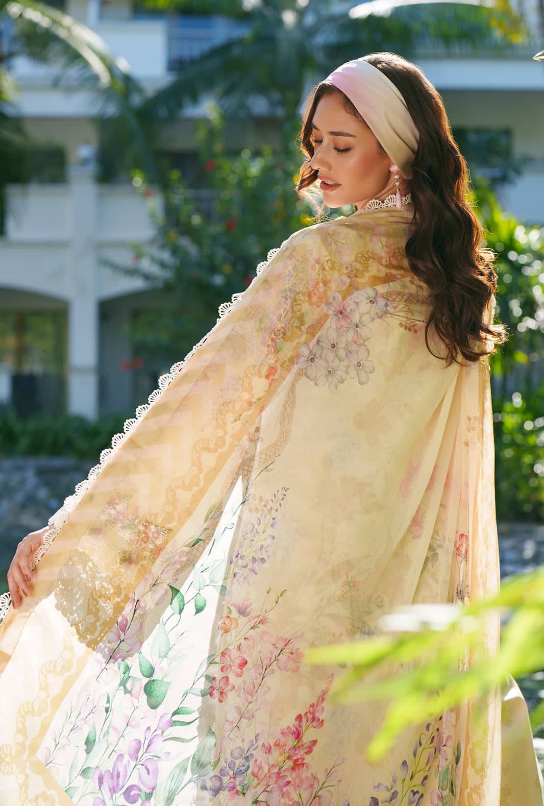 Ajr Couture Chikankari Lawn 26/Lila/Beige